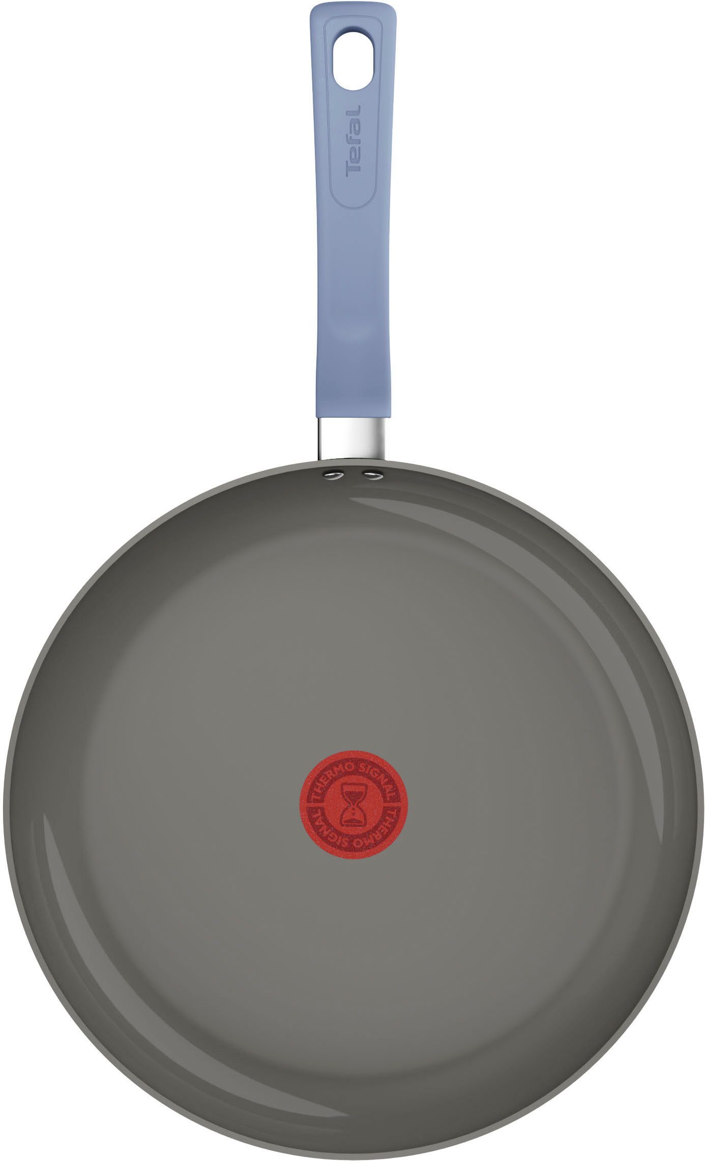 Tefal Pfannen-Set Cera Color, Aluminium (Set, 7-tlg), Go Ceram Keramik-Antihaftbeschichtung, Thermo-Signal, Induktion