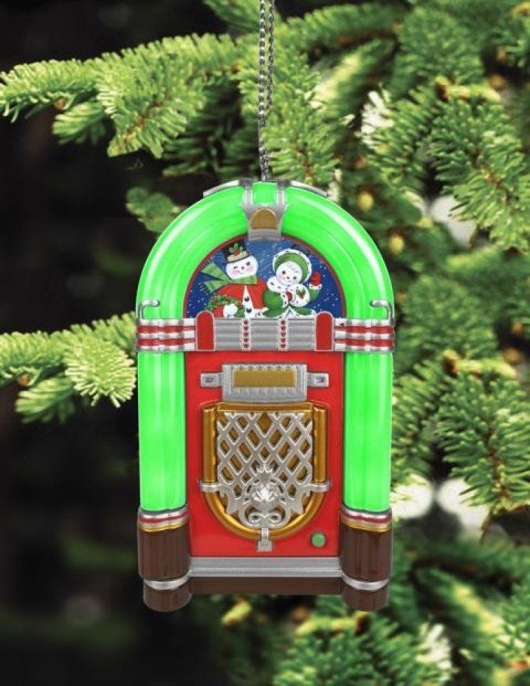 Musicboxworld Spieluhr Jukebox Ornament - grün