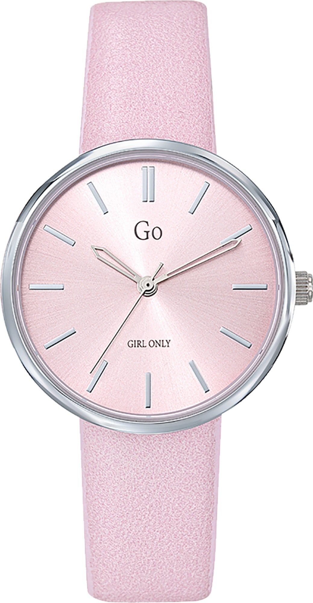 Quarzuhr Girl Only Damen Armbanduhr rosa