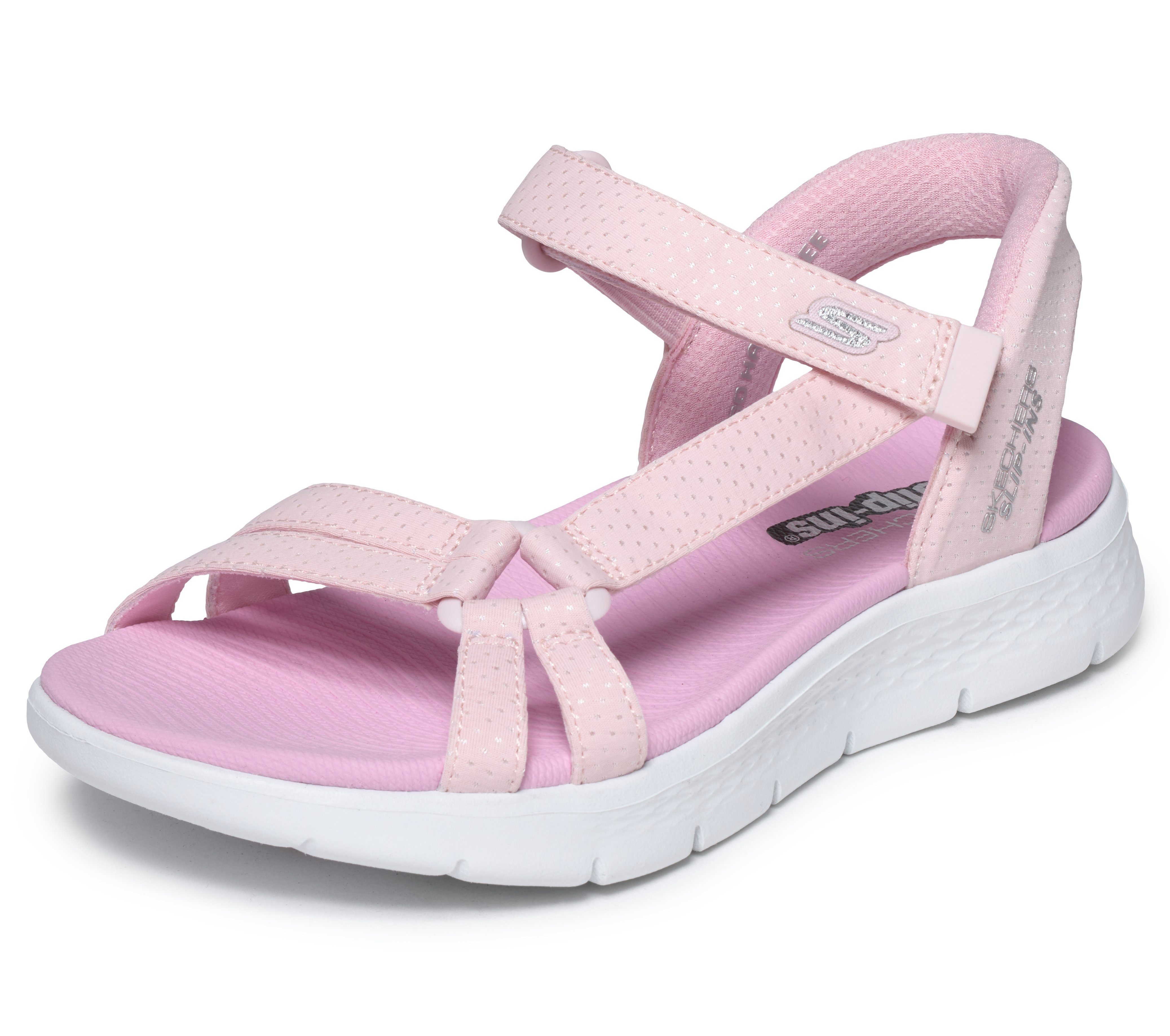 Skechers GO WALK FLEX SANDAL Sandale Sommerschuh mit Klettverschluss, Größenschablone zum Download