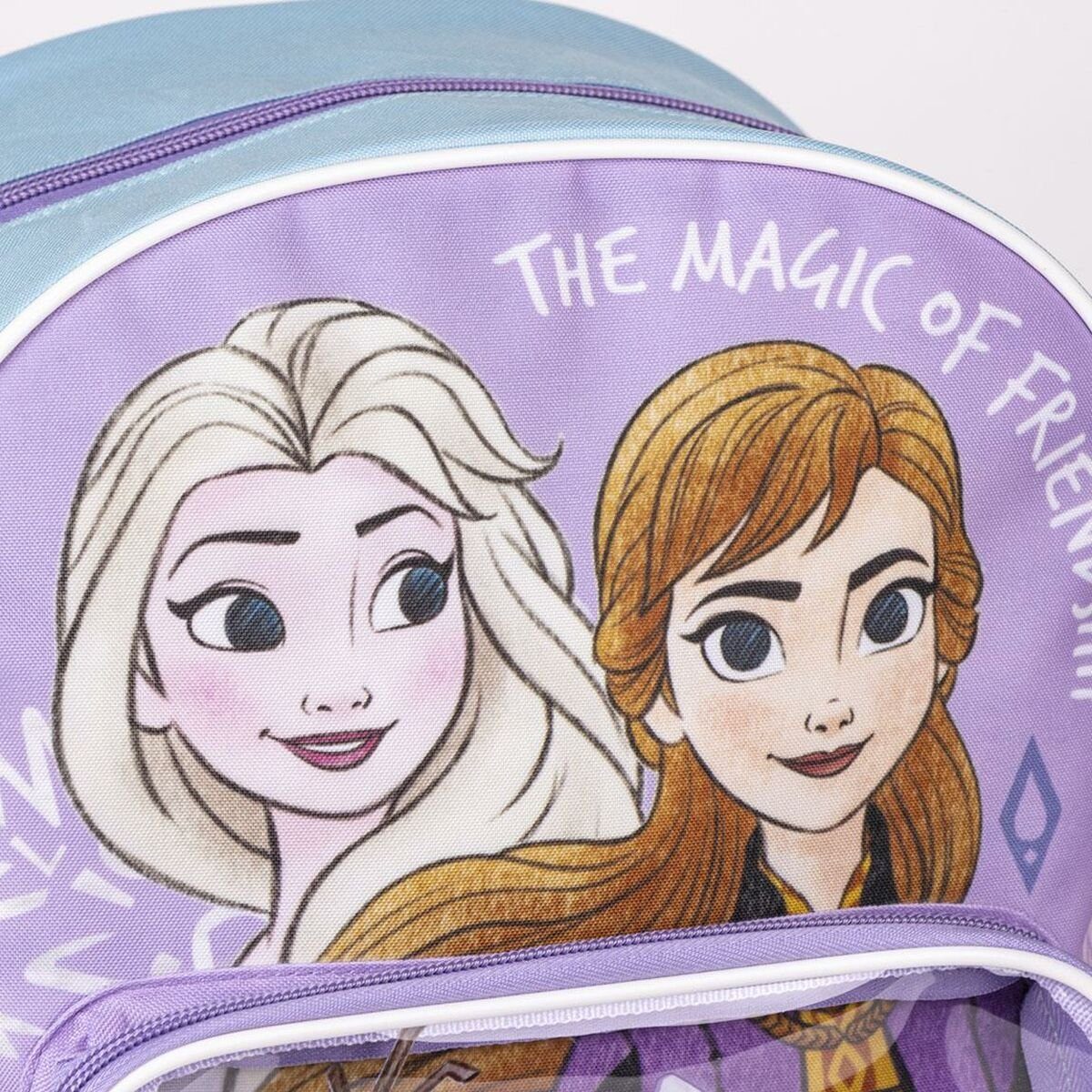 Lila Rucksack Frozen Kinder-Rucksack Durchsichtig Frozen