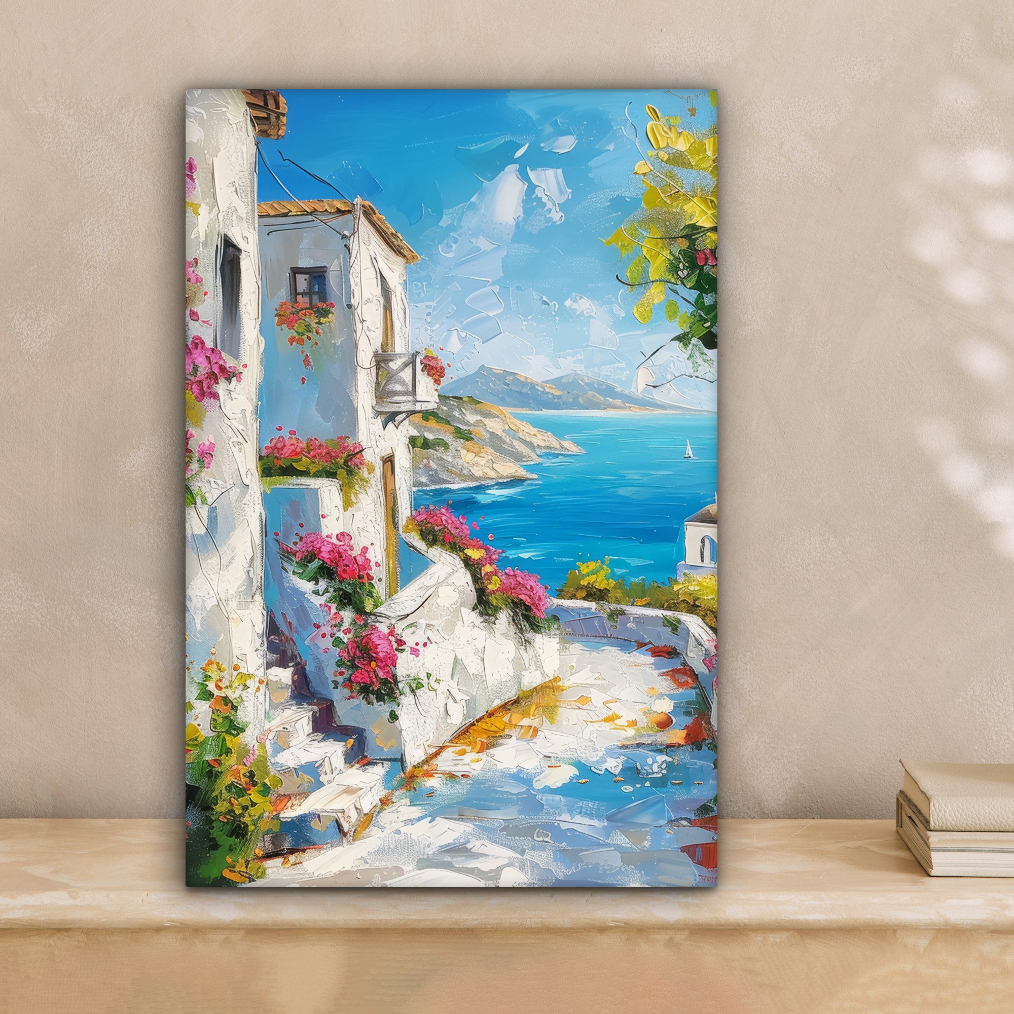 OneMillionCanvasses® Leinwandbild Landschaft - Blumen - Natur - Sommer, Fot günstig online kaufen