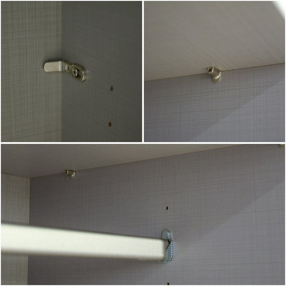 Lomadox Kleiderschrank BREGENZ-43 graphit mit Flagstaff Eiche Nb. 180/198/65 cm