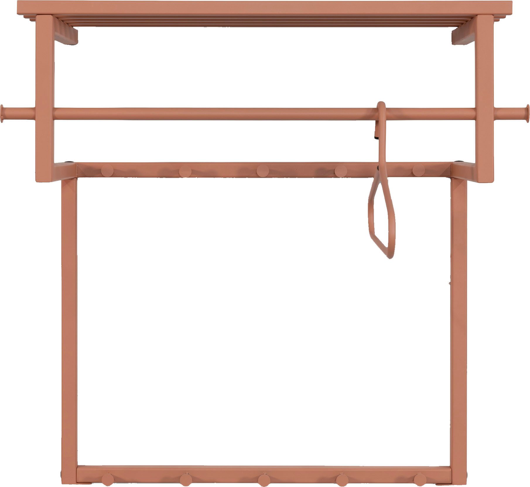 Spinder Design Garderobenleiste RIZZOLI (1 St), Familiengarderobe aus Stahl günstig online kaufen