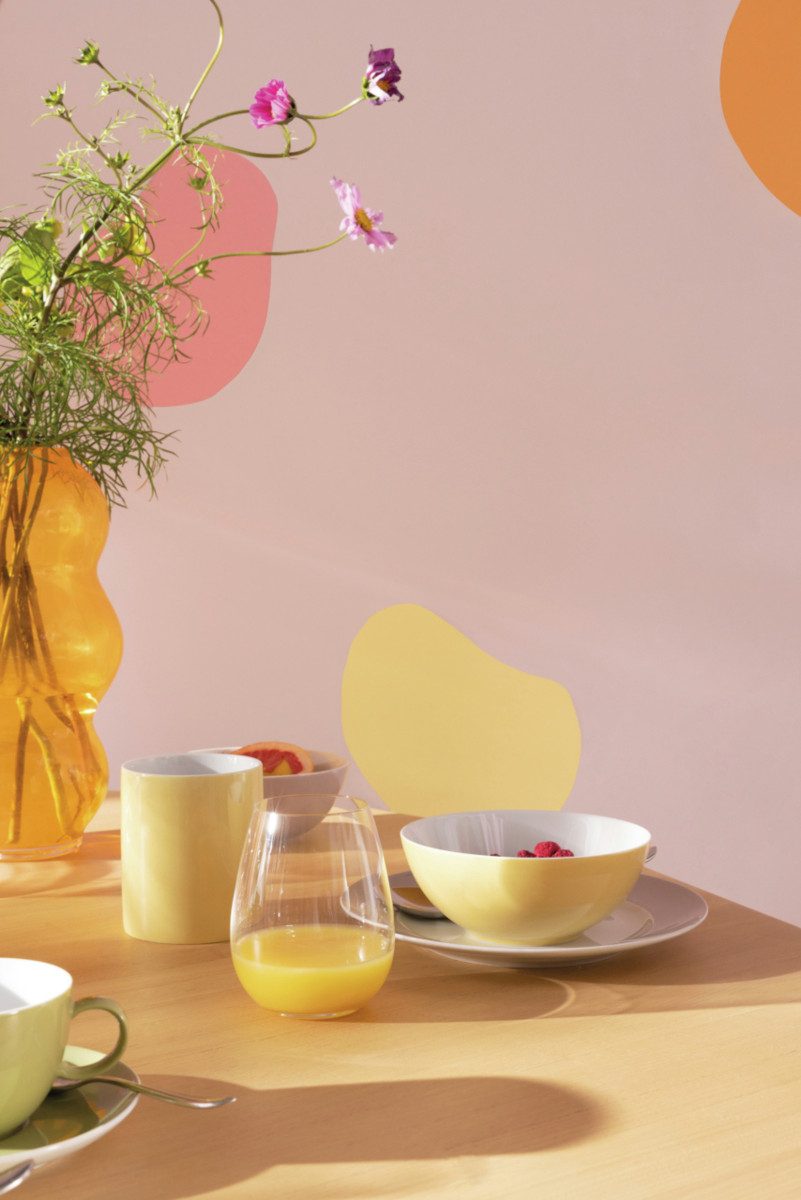 Thomas Porzellan Eierbecher Sunny Day Soft Yellow Eierbecher, Eierbecher