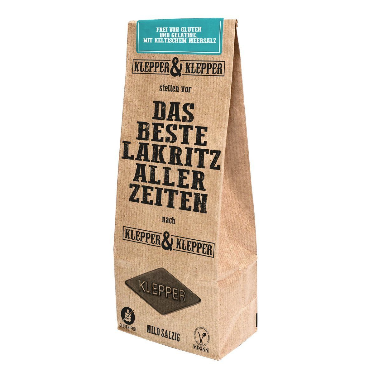 Klepper & Klepper Süßigkeit Klepper & Klepper „Das Beste Lakritz Aller Zeiten“ Mild‑Salzig 200 g