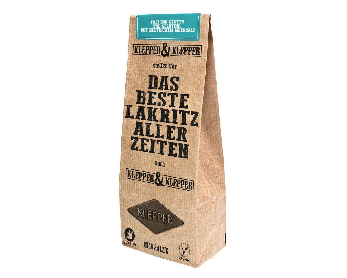 Klepper & Klepper Süßigkeit Klepper & Klepper „Das Beste Lakritz Aller Zeiten“ Mild‑Salzig 200 g