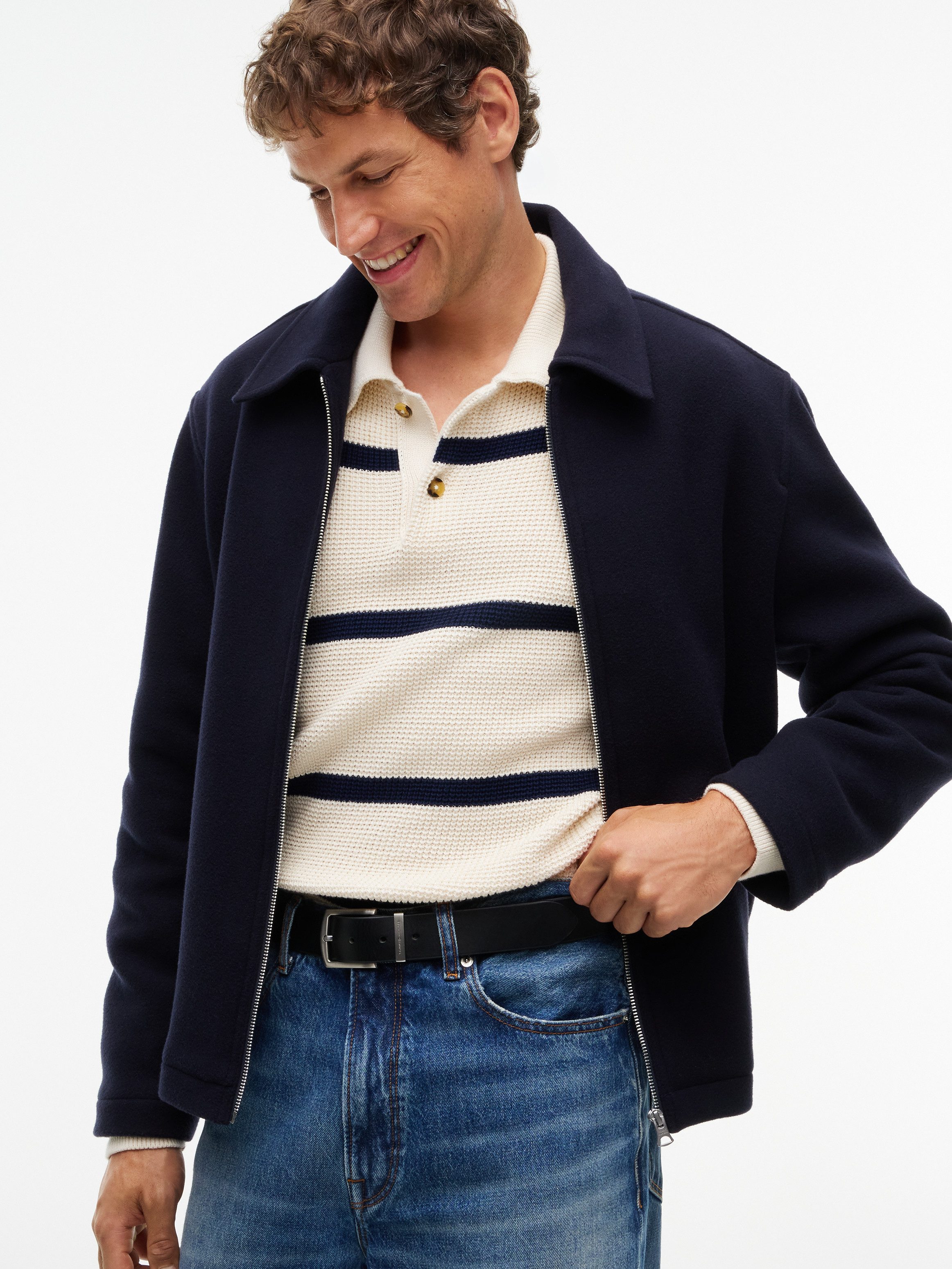 Tommy Hilfiger Ledergürtel DENTON 3.5 CORP