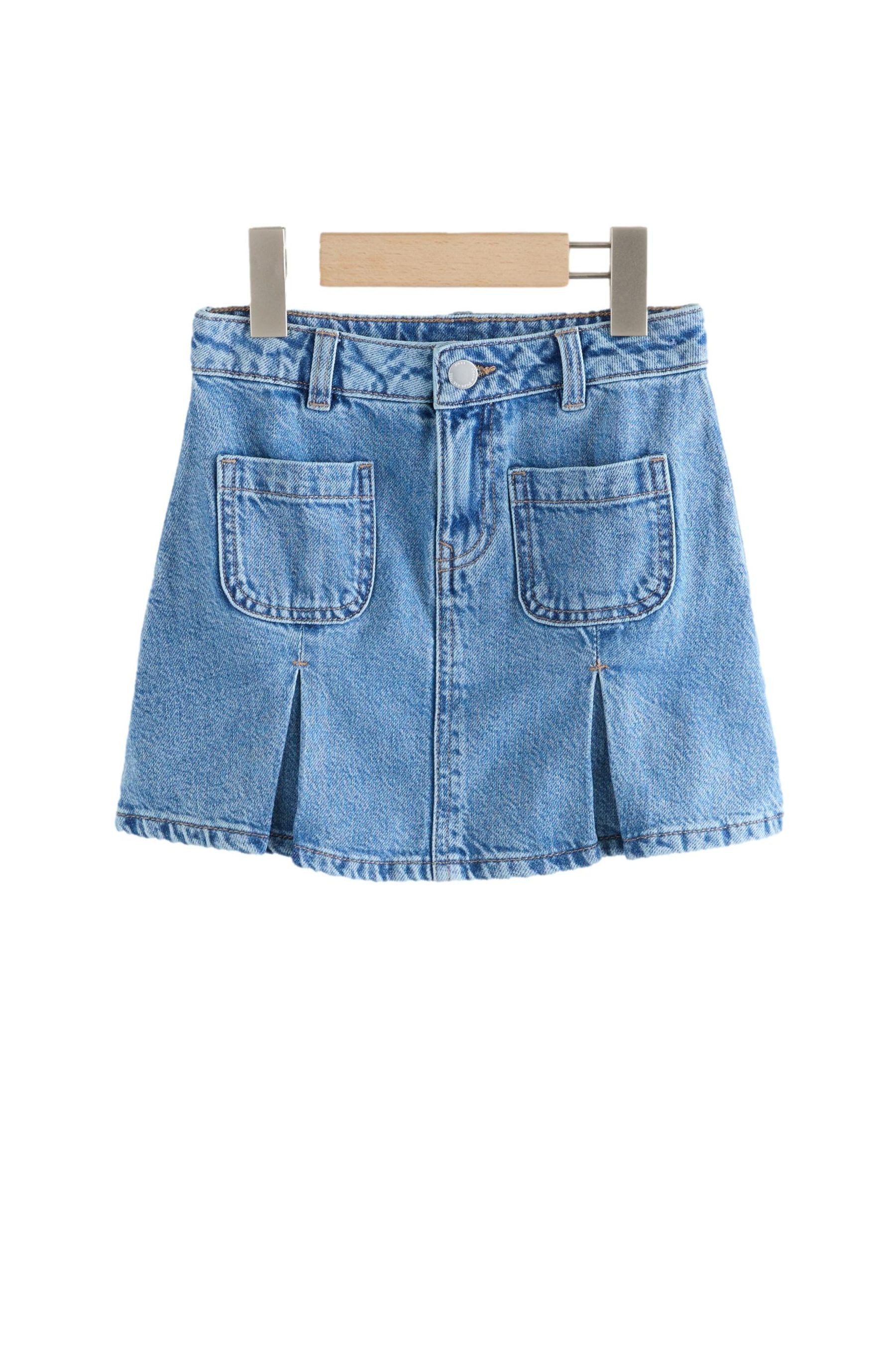 Jeansrock Denim-Rock mit Tasche