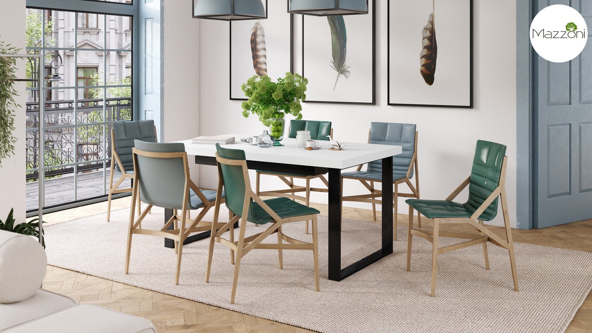 Mazzoni Esstisch Design Avella Tisch XXL günstig online kaufen