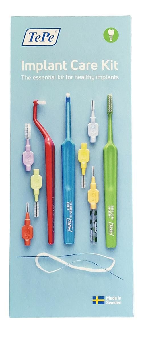 Zahnbürste TePe Implantat Care Kit - Zahnpflegeset für Implantate