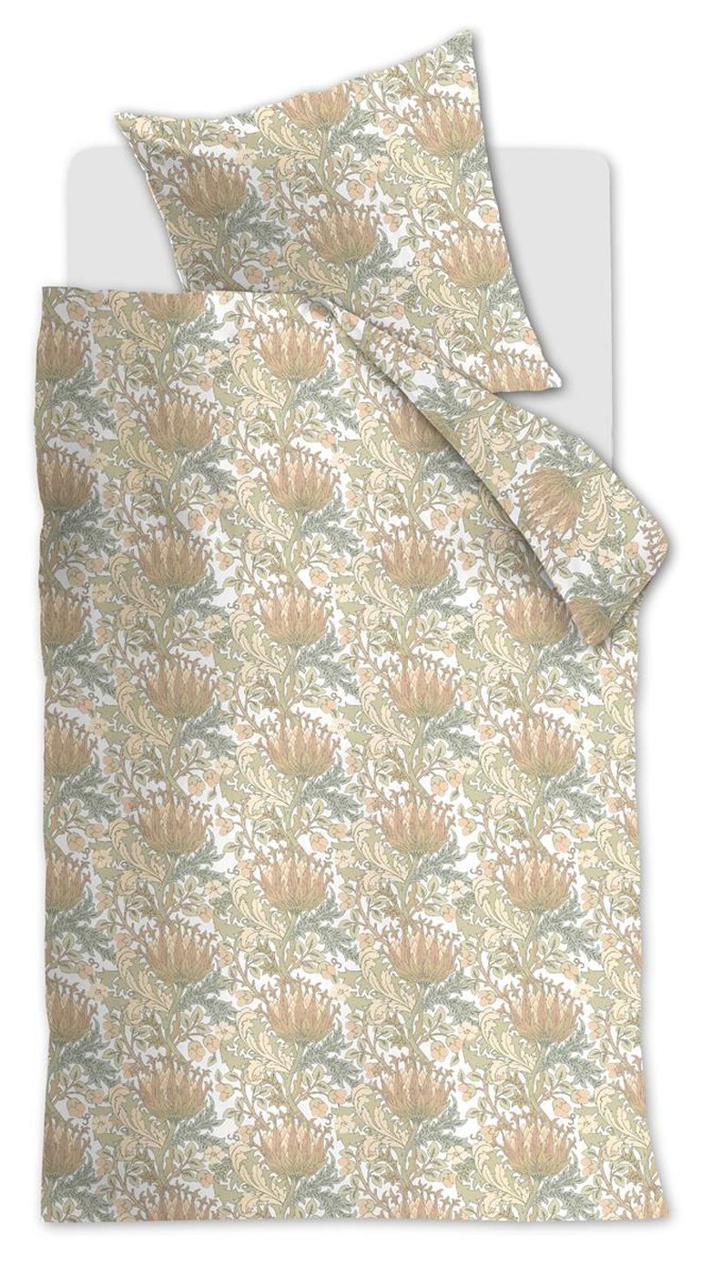 Beddinghouse Bettwäsche Gracia_Pastel_DE_UV_135x200 1 Bettbezug, 1 Kissenbezug 135 x 200 cm +, 2 teilig, Bettbezug Kopfkissenbezug Set kuschelig weich hochwertig