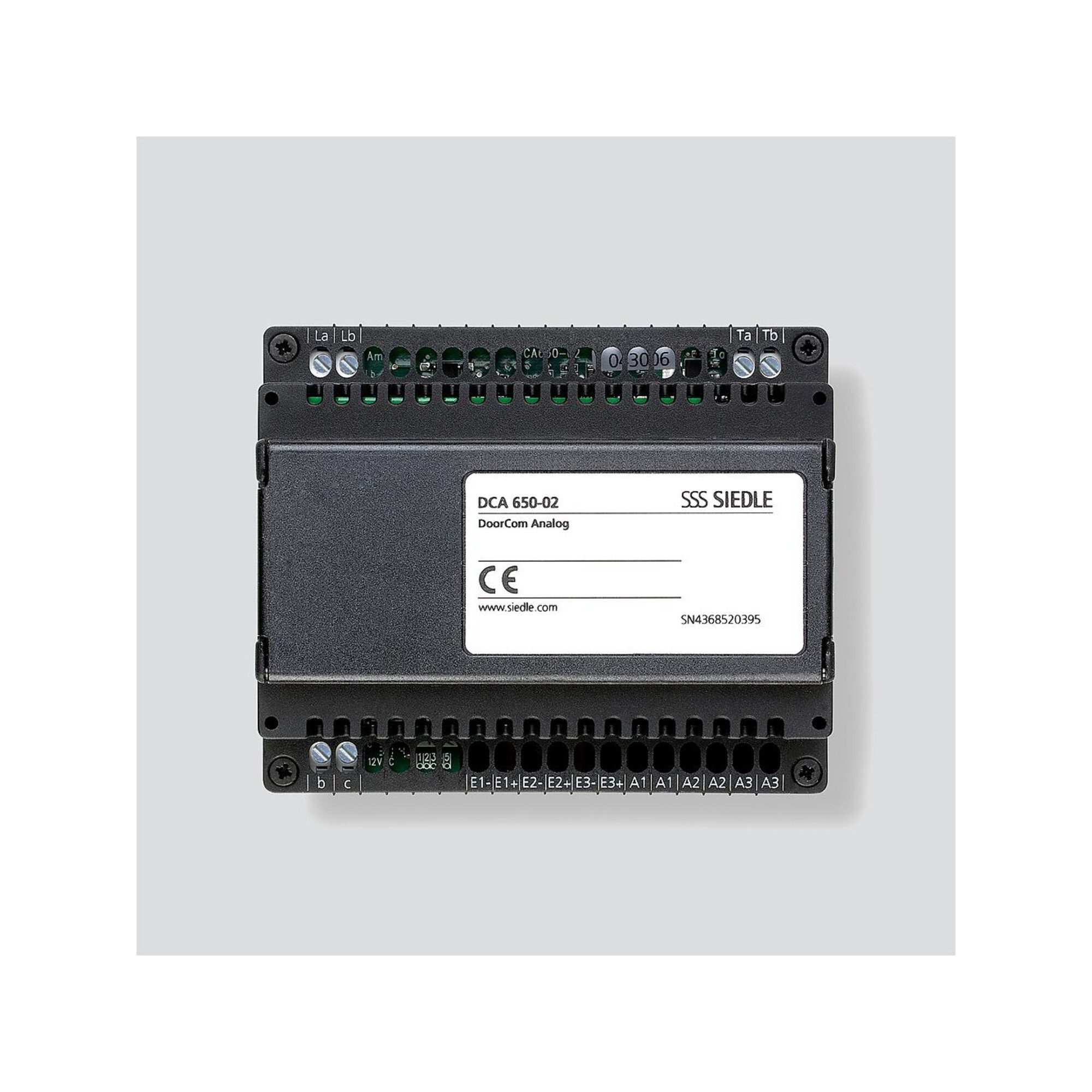Siedle Türklingel Siedle&Söhne DoorCom Analog f.YR-System-Bus DCA 650-02