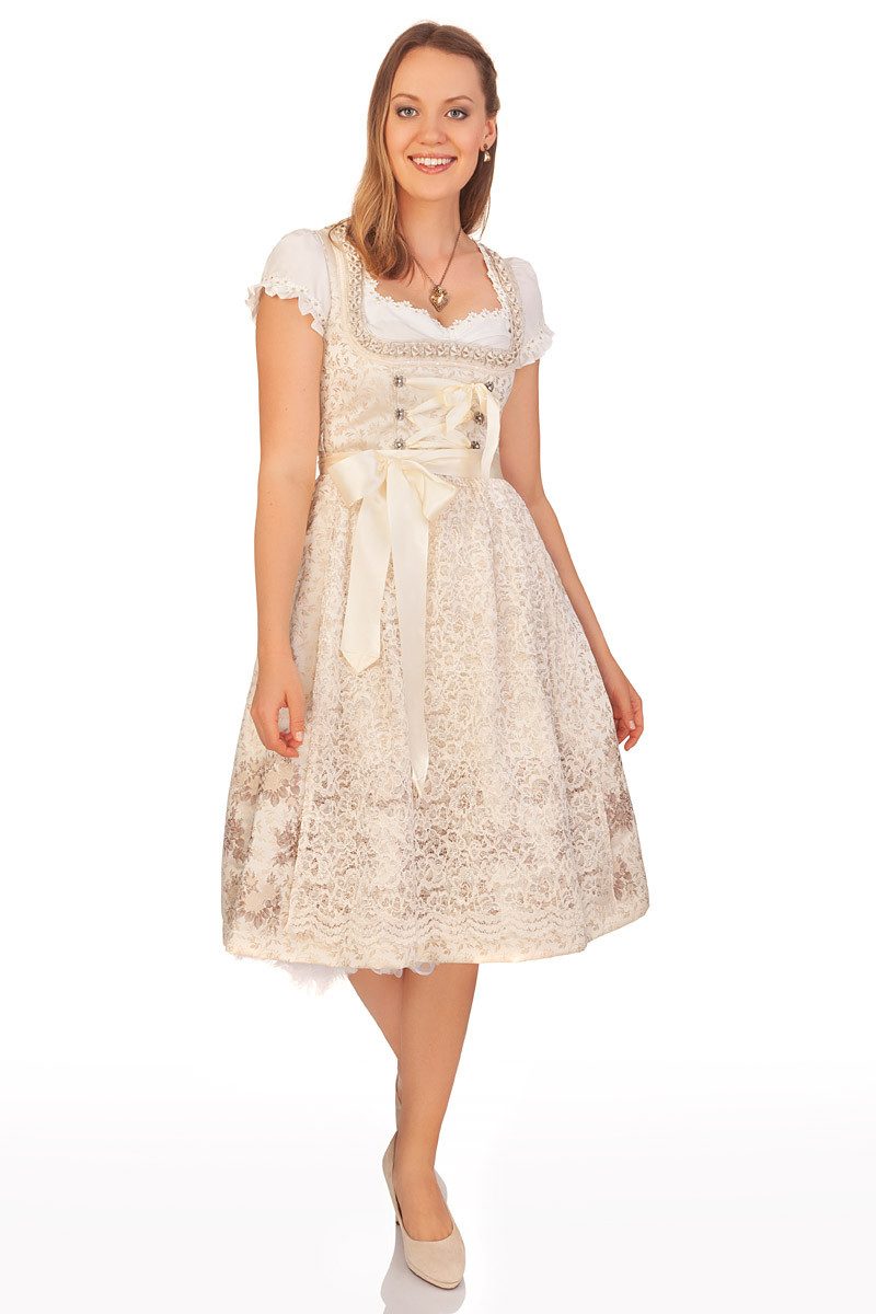 Krüger Madl Dirndlbluse Dirndlbluse - SILJA - ecru günstig online kaufen