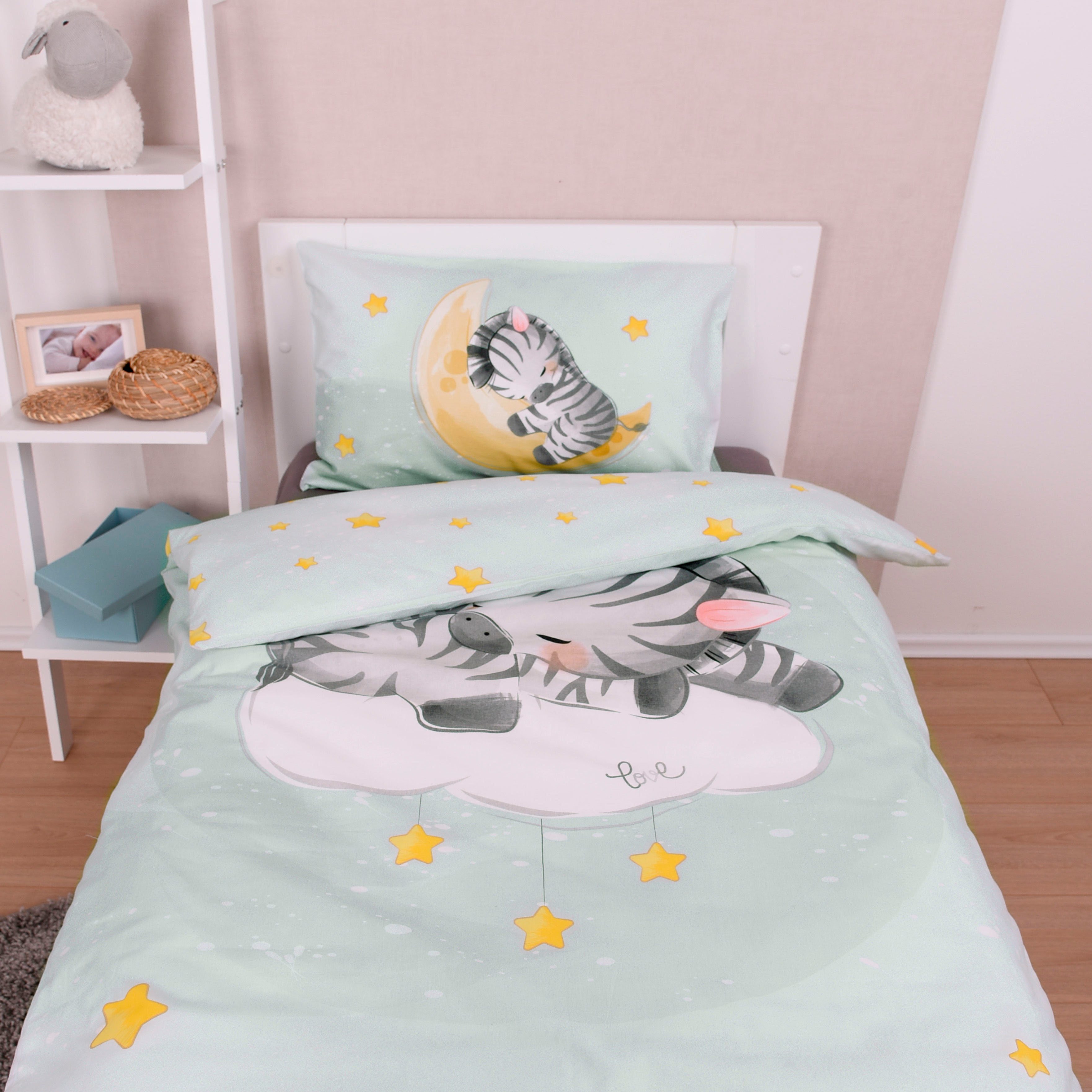 Baby Best Babybettwäsche babybest Zebra, Renforcé, günstig online kaufen