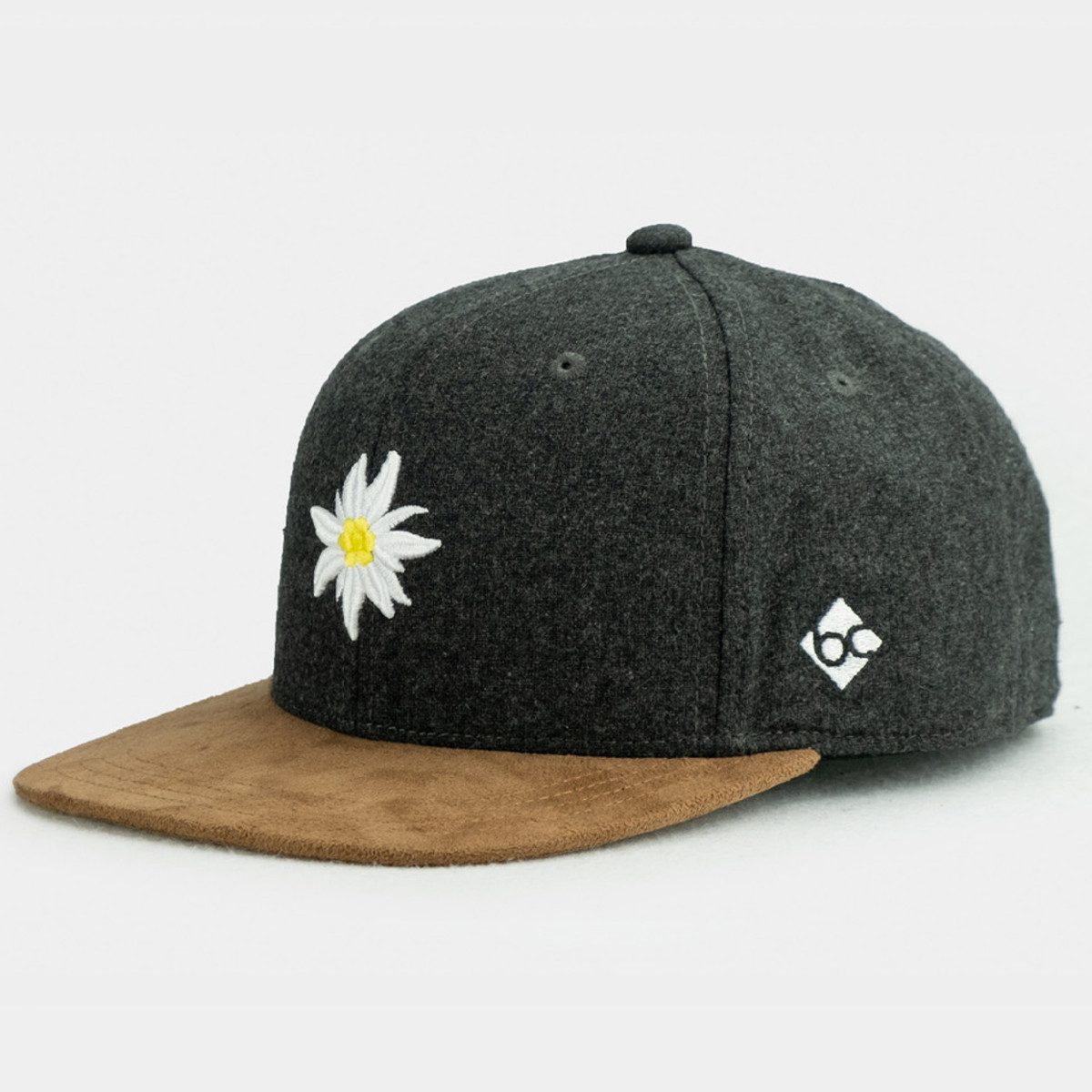 Bavarian Шапки Snapback Cap Bavarian Шапки Edelweiß Klassik Snapback One Size Wildleder (Snapback)