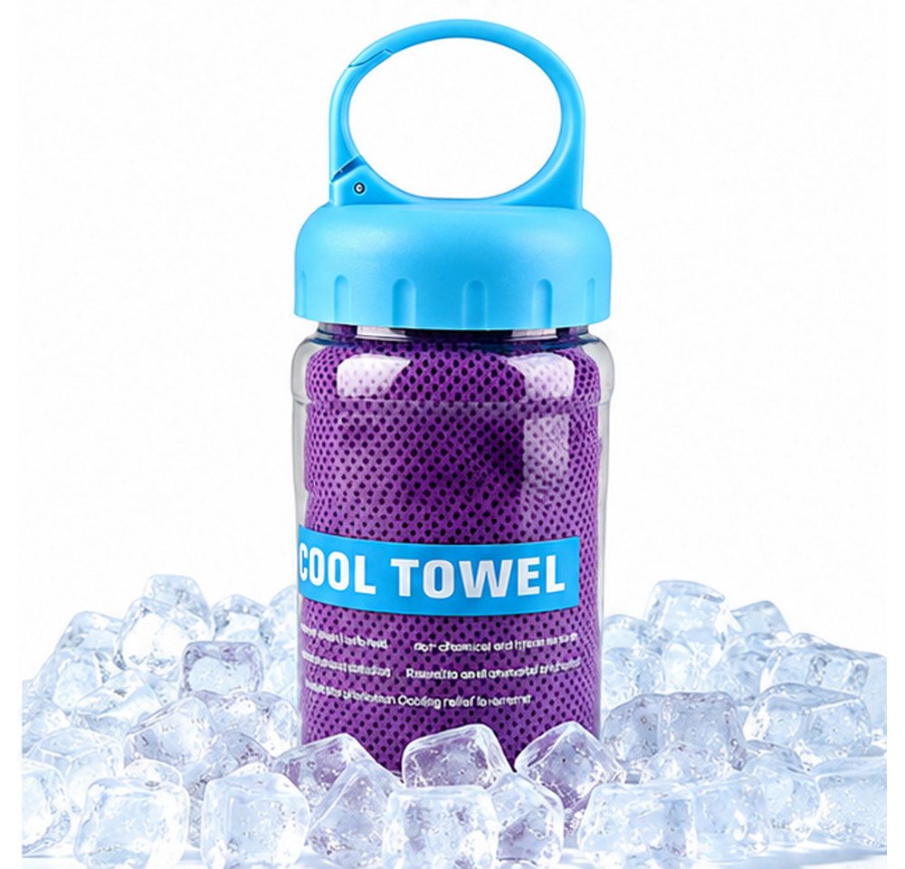 Zaewry Sporthandtuch Kühltücher aus Mikrofaser, Cooling Towel für Nacken und Gesicht, weich, atmungsaktiv, kühlendes Sporthandtuch für Fitness und Laufen