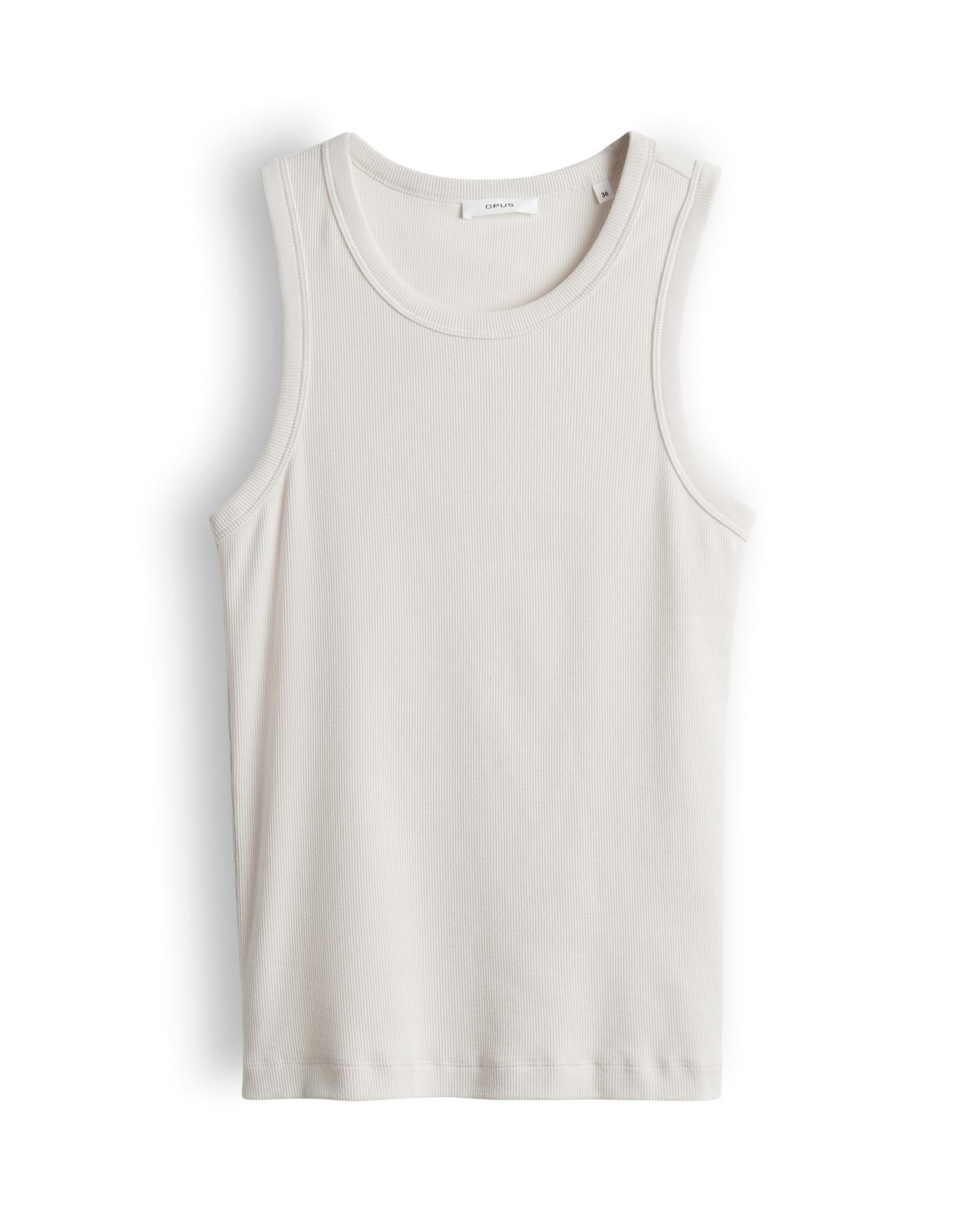 OPUS Tanktop Slim Top aus geripptem BCI Cotton Mix Weicher Griff, elastisch günstig online kaufen
