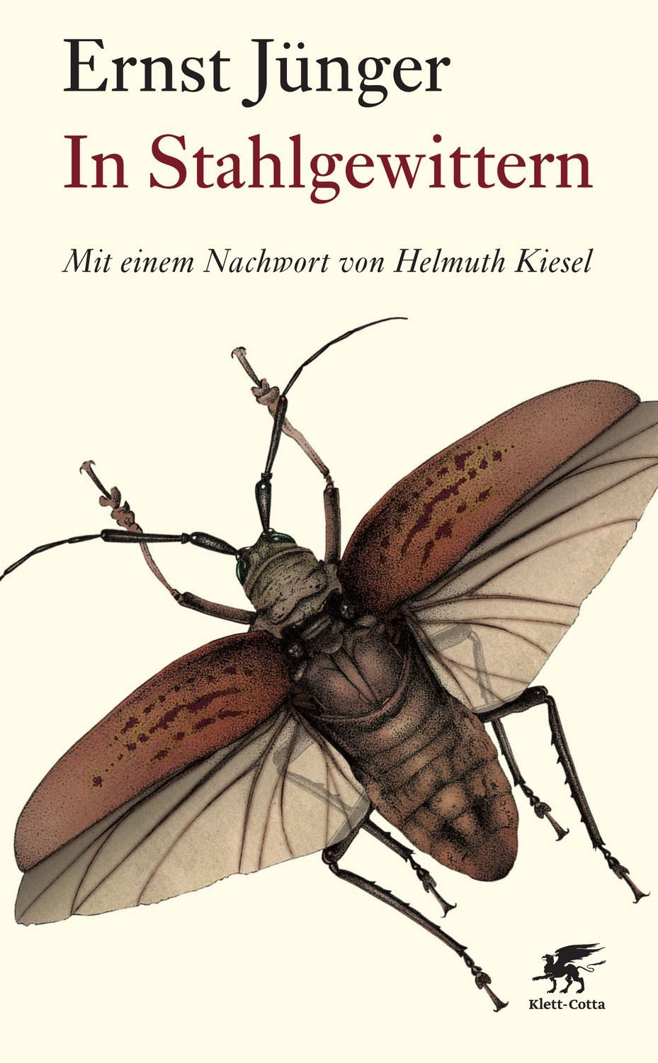 In Stahlgewittern / Ernst Jünger, Mit einem Nachwort von Helmuth Kiesel