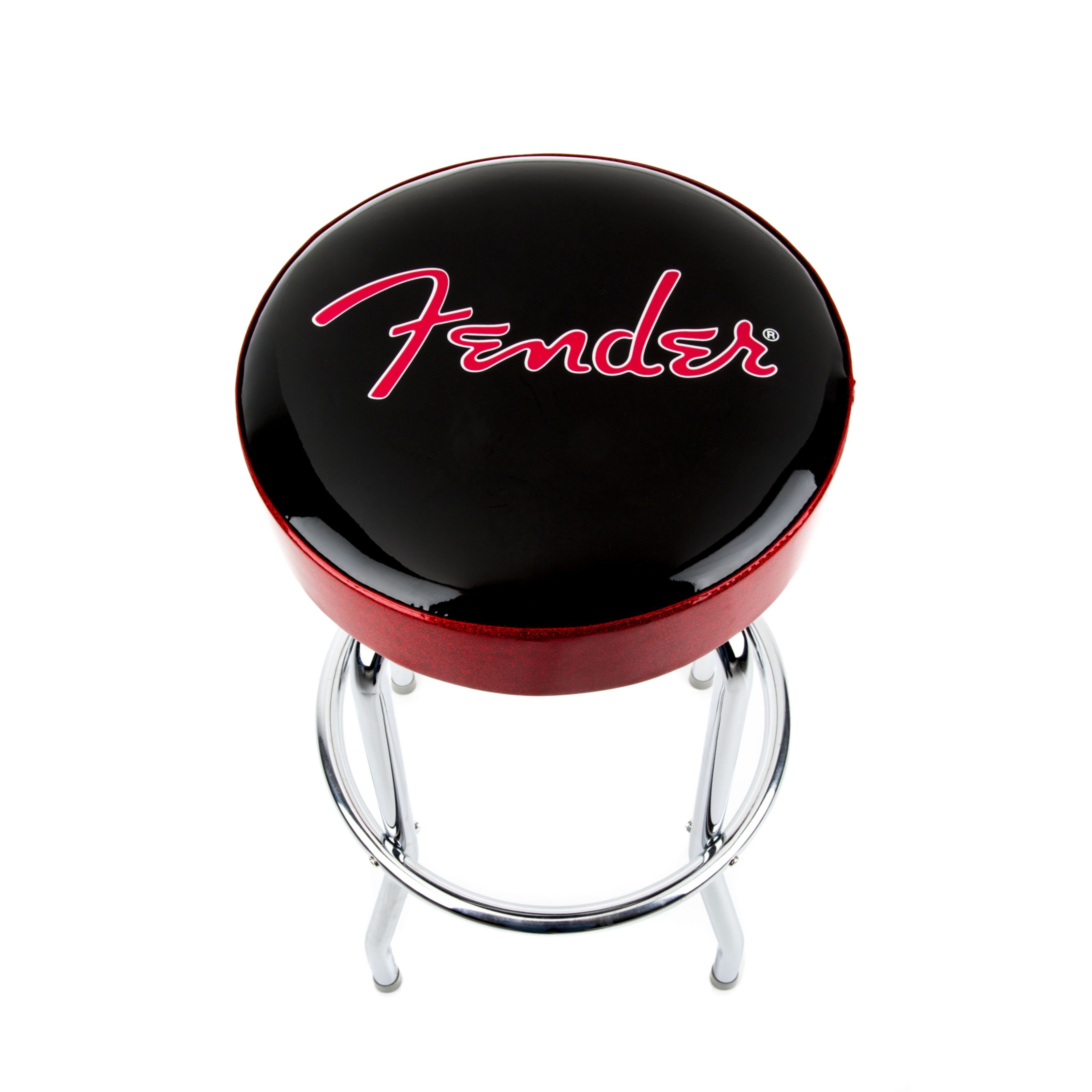 Fender Barhocker (Haushalt & Wohnen, Hocker), Barhocker 30" Red Sparkle Logo