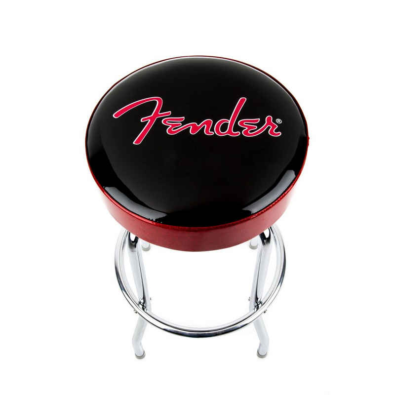 Fender Barhocker, Barhocker 30" Red Sparkle Logo