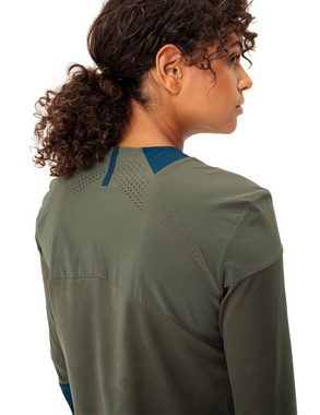 VAUDE T-Shirt Women's Moab LS PRO Shirt (1-tlg) Green Shape