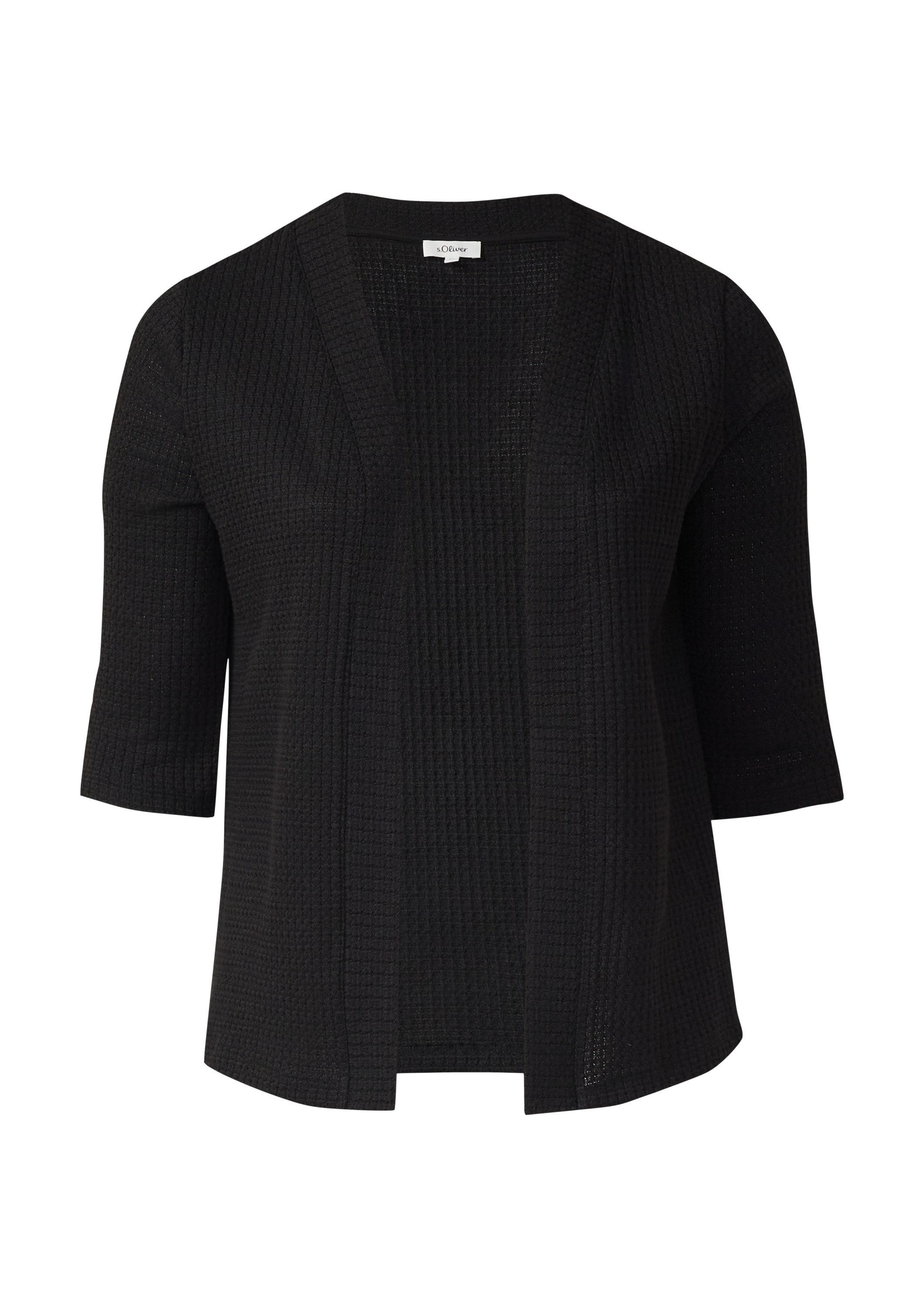 s.Oliver Funktionsjacke Indoor-Jacke Leichte Jacke aus Strukturjersey