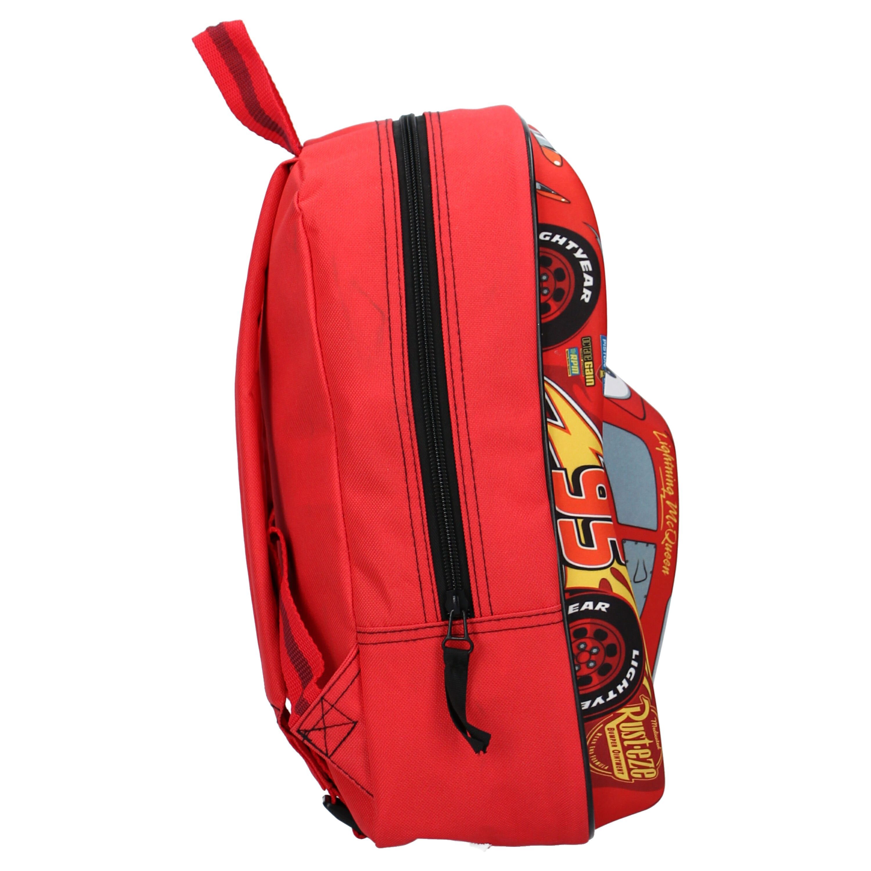 Vadobag Kinderrucksack 3D Kinderhelden -Disney - Marvel - Toggo Cars3 Piston Cup (1-tlg), Kindermotiv