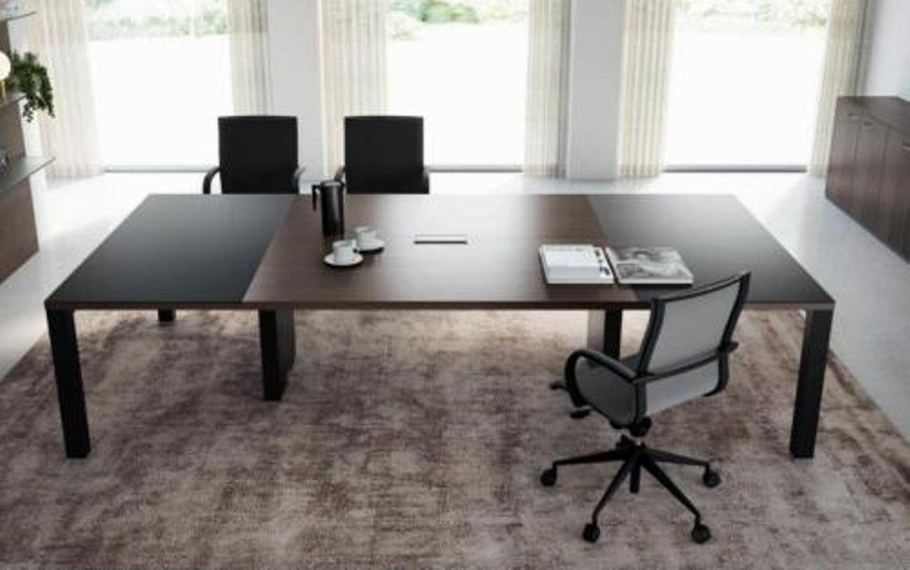 JVmoebel Konferenztisch, Tische Tisch Büro Design Holz Besprechungs Möbel Frezza