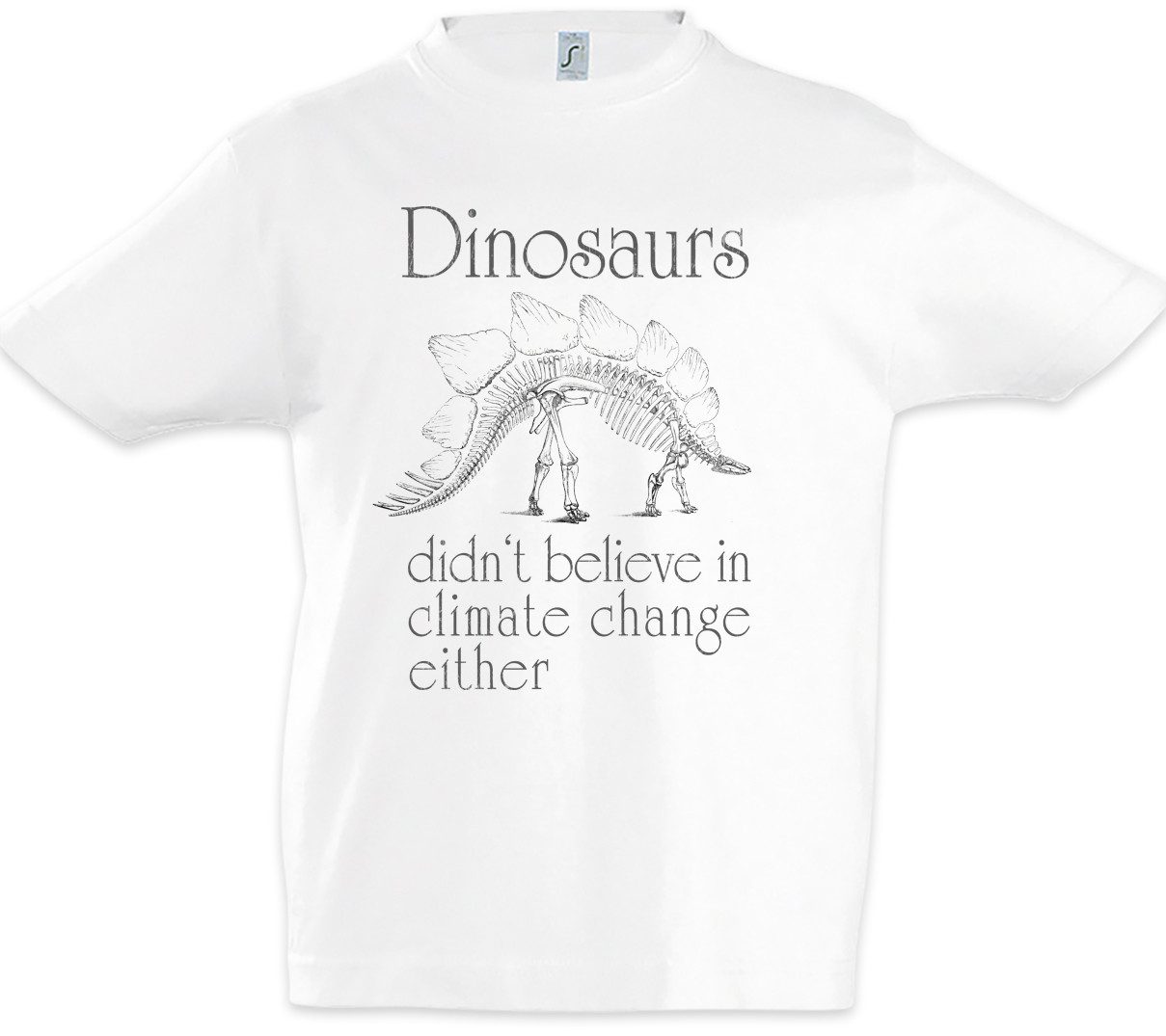 Print-Shirt Dinosaurs Climate Change Kinder T-Shirt Umweltschutz Dinosaurier Save