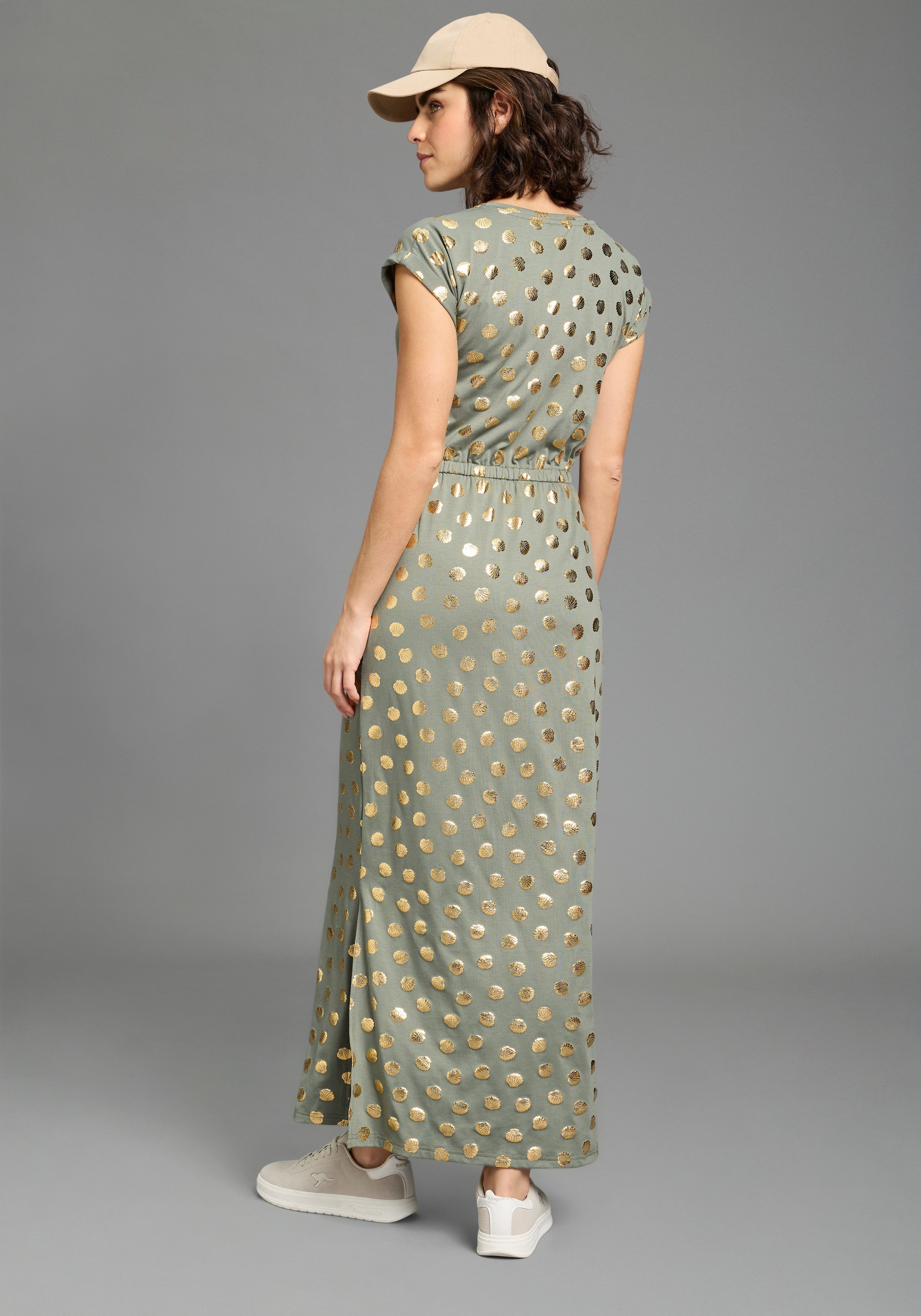 KangaROOS Maxikleid knöchellang, für Casualmode und Streetwear, aus elastis günstig online kaufen