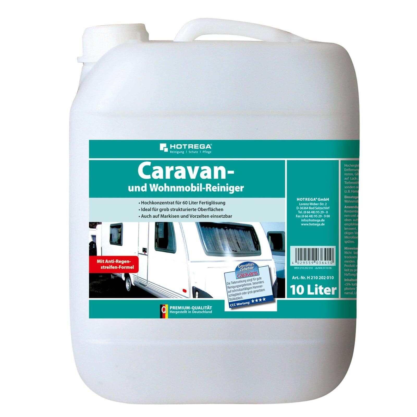 HOTREGA® Caravan und Wohnmobil Reiniger 10 Liter Universalreiniger