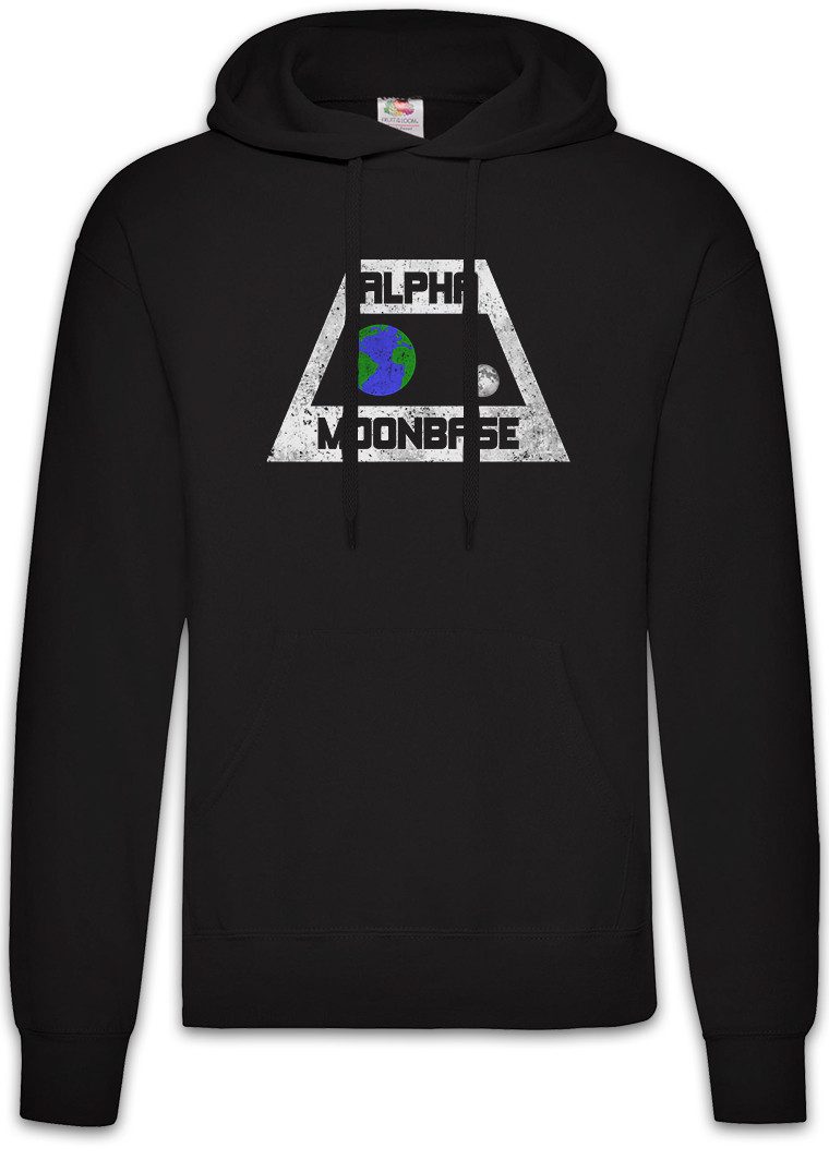 Hoodie Vintage Alpha Moonbase Logo Herren Hoodie Mondbasis Alpha 1 TV Serie