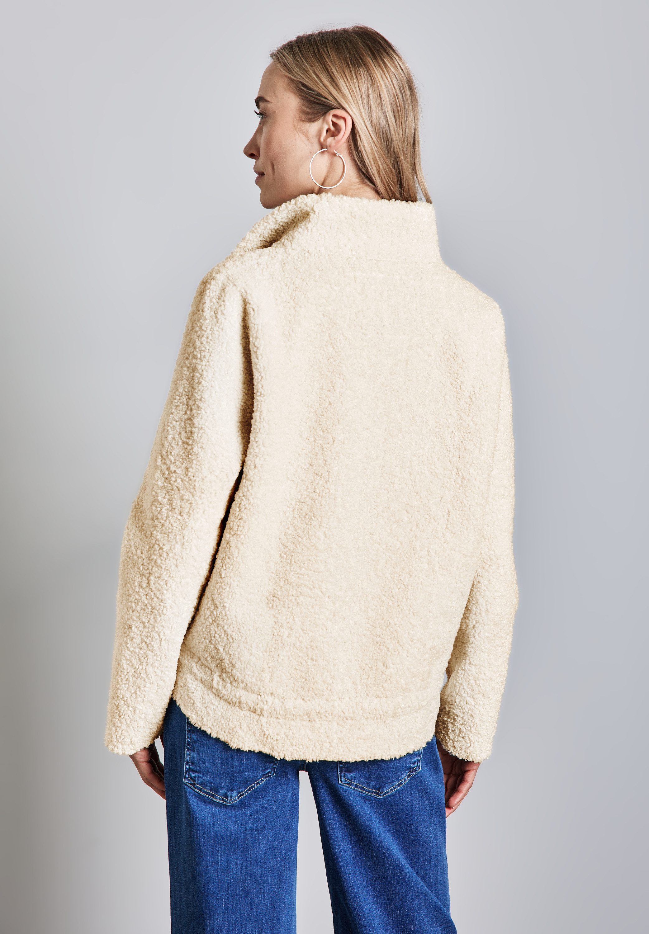 STREET ONE Jackenblazer mit Shearling-Details günstig online kaufen