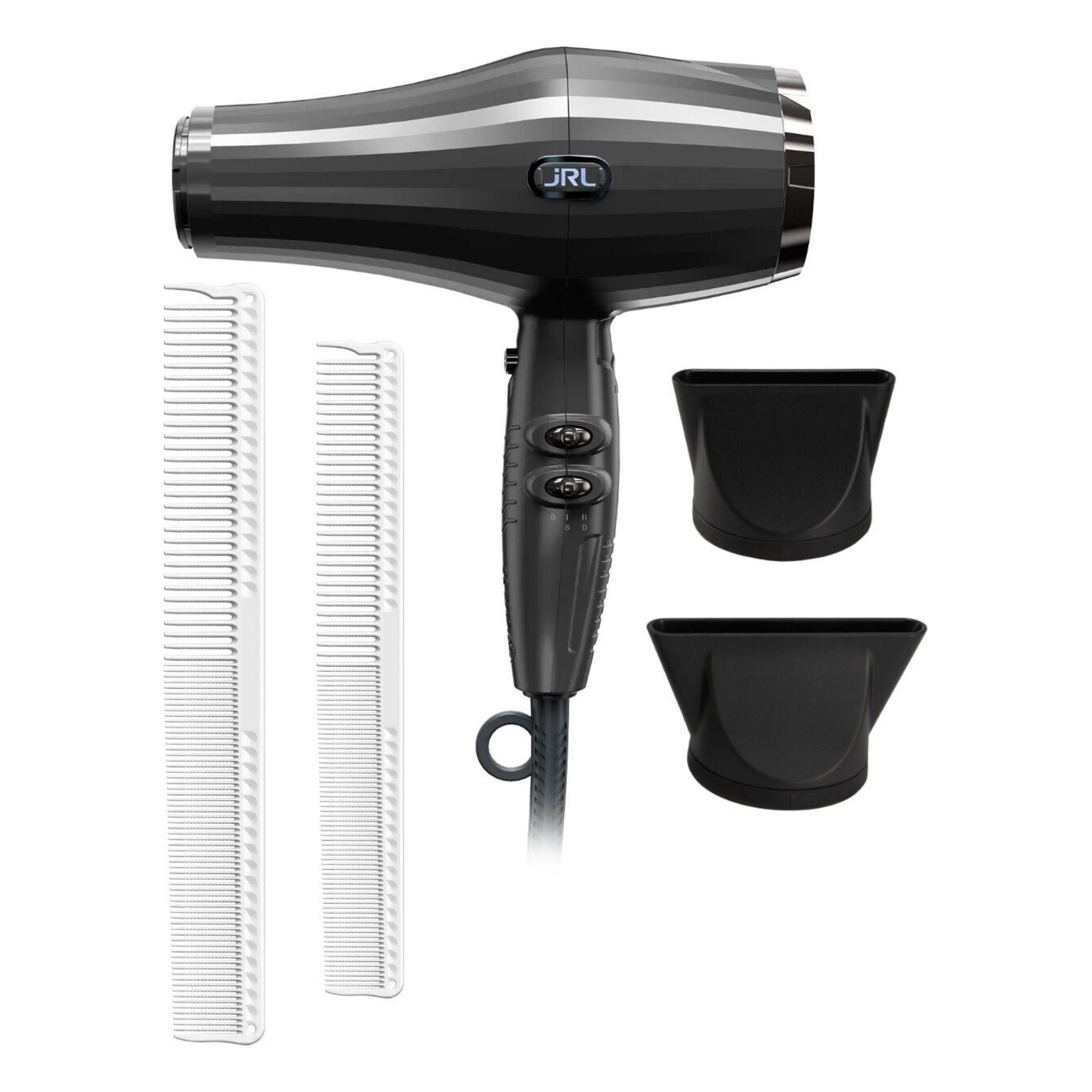 JRL Haartrockner JRL Forte Pro 2020L Haartrockner Combo Kit + 2 JRL Kämme