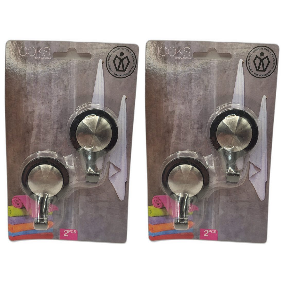 Ultra Clean Wandhaken 2 x Wandhaken 2er Set