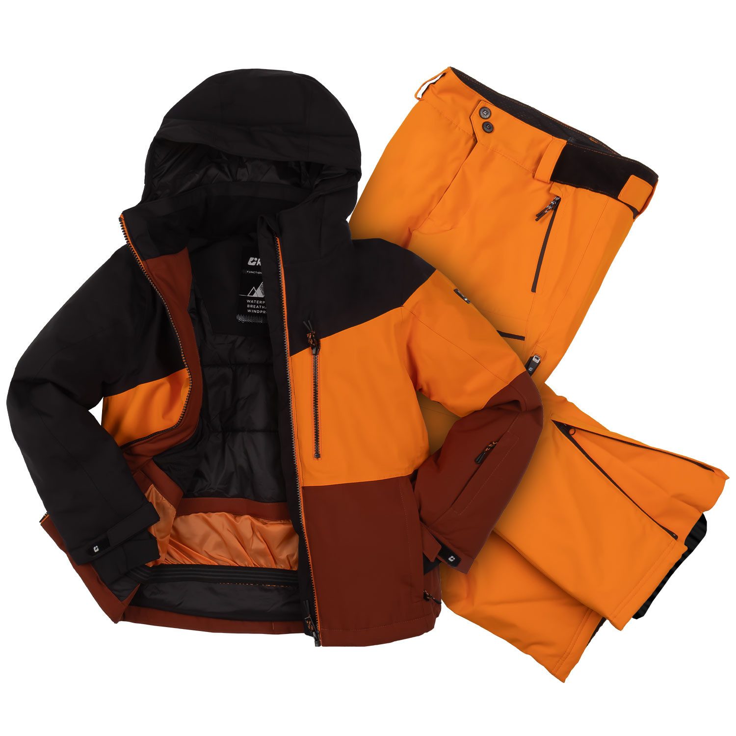 Killtec Skianzug Jungen Skijacke + Skihose, verschweißte Nähte - atmungsaktiv - wind- und wasserdicht