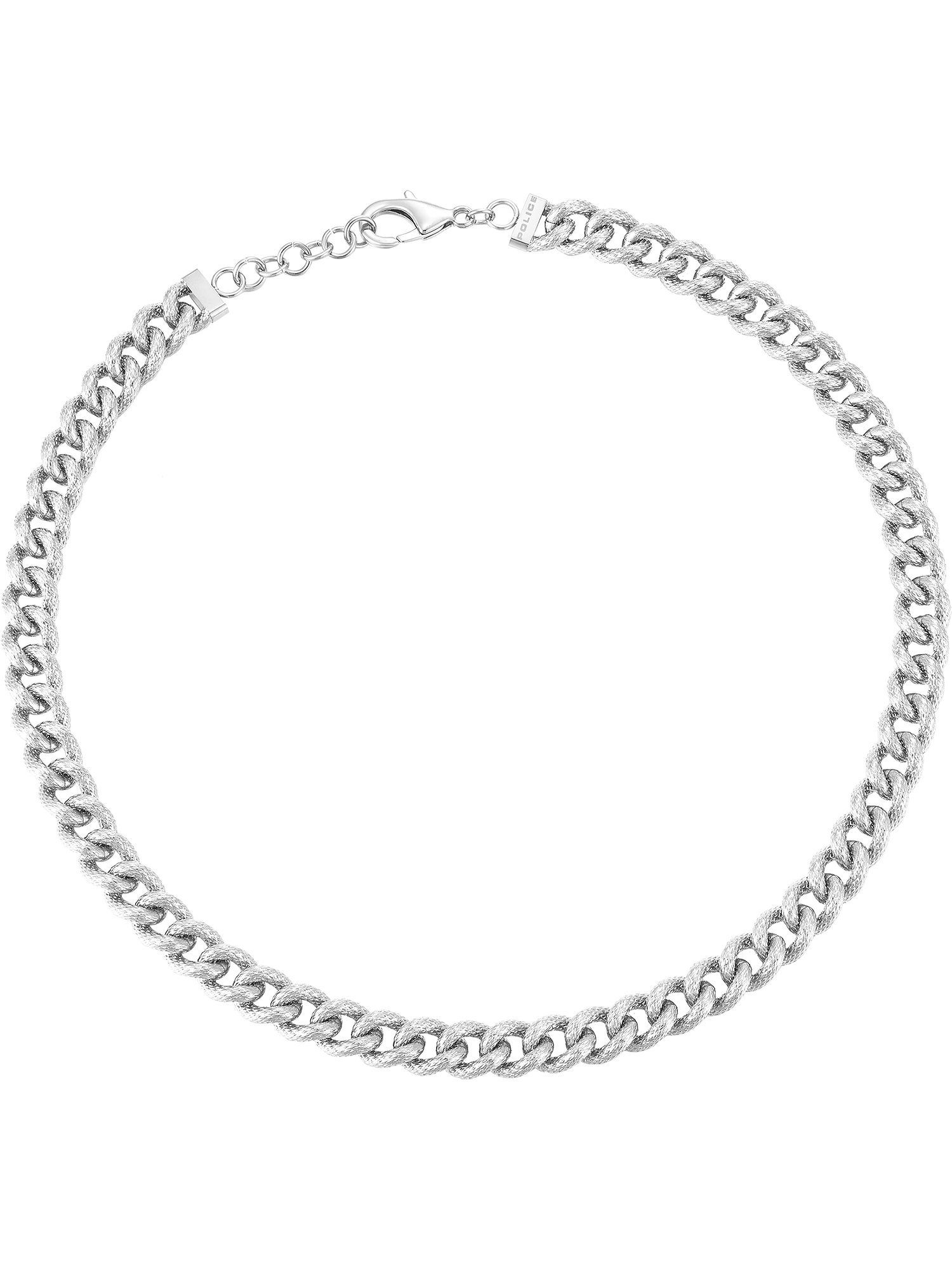 Police Collier Police Herren-Kette Edelstahl silber