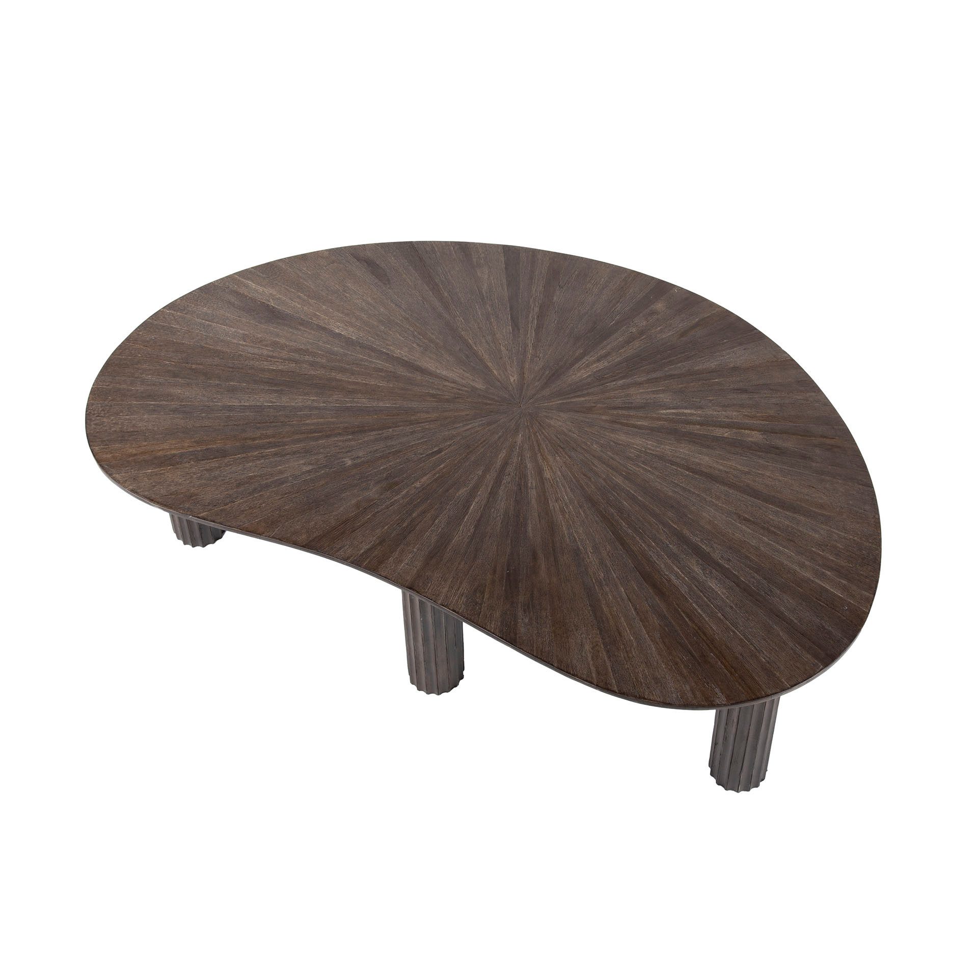 Sitheim® Couchtisch MAYA TEAK Couchtisch 110cm / Massiv Teak Espresso – Bild 4 von 5