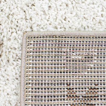 Teppich Moderner Teppich mit Farbtupfern - Pastellfarben creme, Teppich-Traum, rechteckig, Höhe: 30 mm