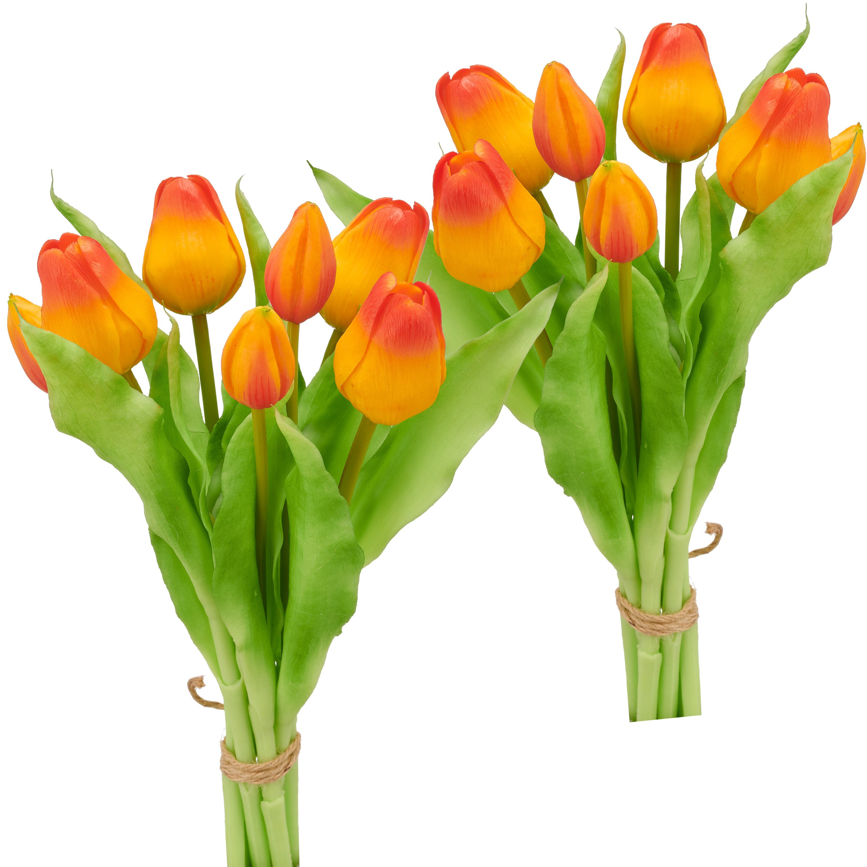 Kunsttulpe Tulpenbund, Creativ green, Höhe 31 cm, in schöner Farbe