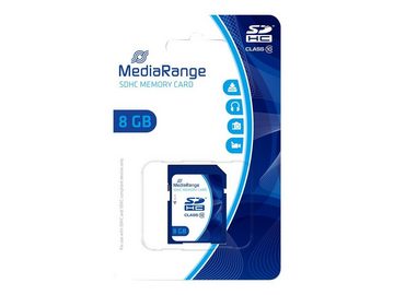 Mediarange MEDIARANGE SD Card 8GB MediaRange SDHC CL.10 Micro SD-Karte