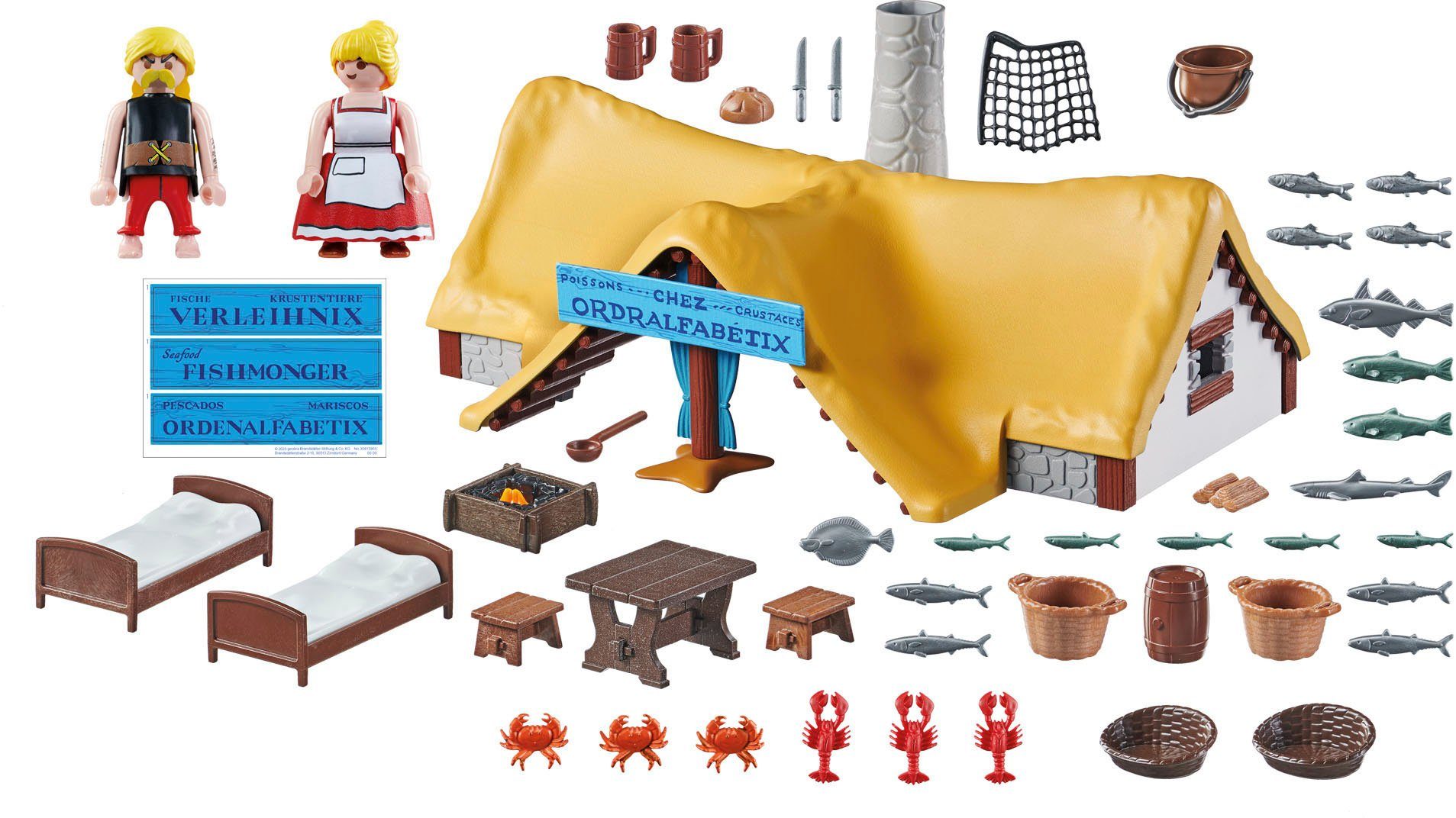 Playmobil® Hütte des Verleihnix (71266), Asterix Konstruktions-Spielset, (7 günstig online kaufen