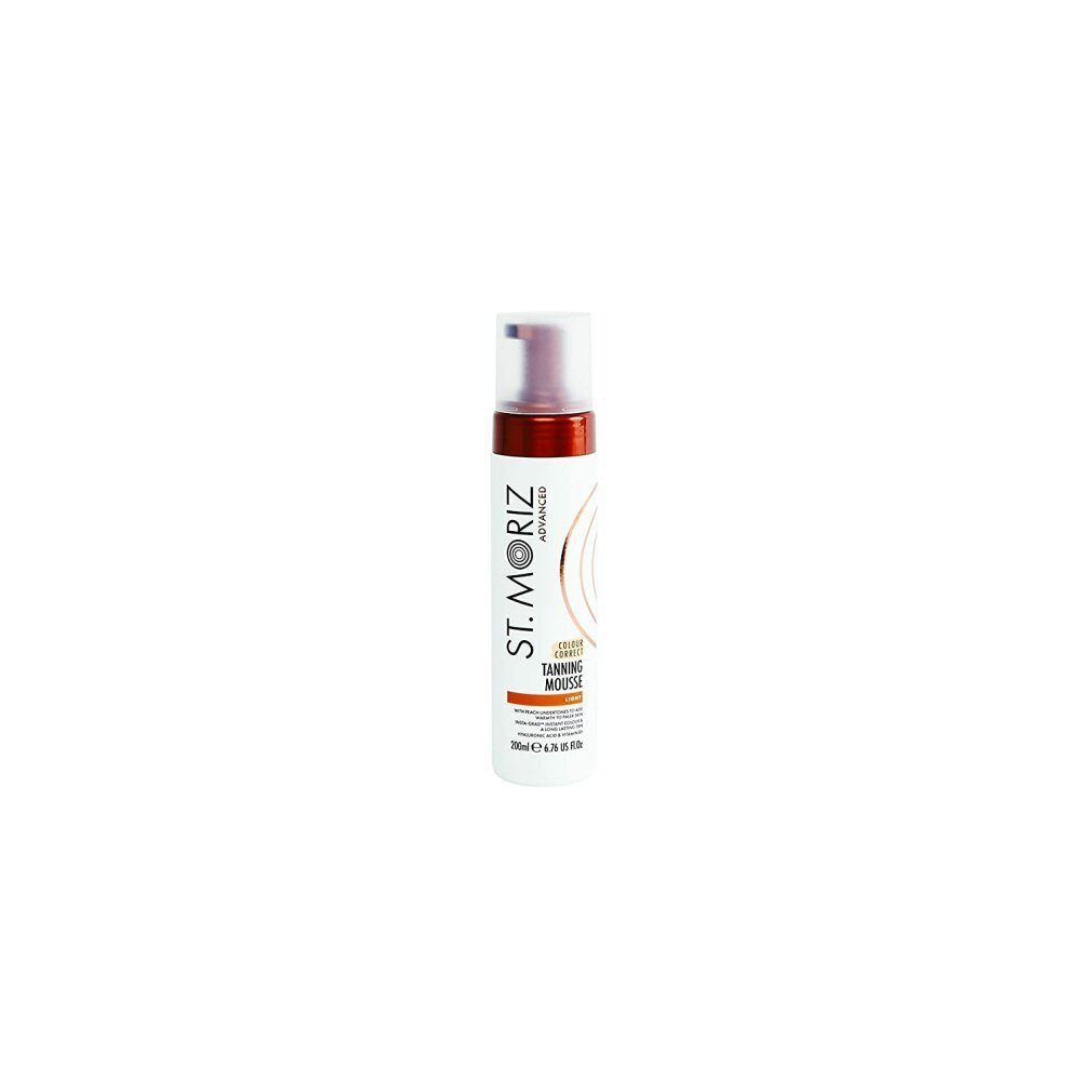St Moriz Selbstbräunungscreme Light Advanced Pro Color self-tanning foam (Correct ing Mousse) 200ml