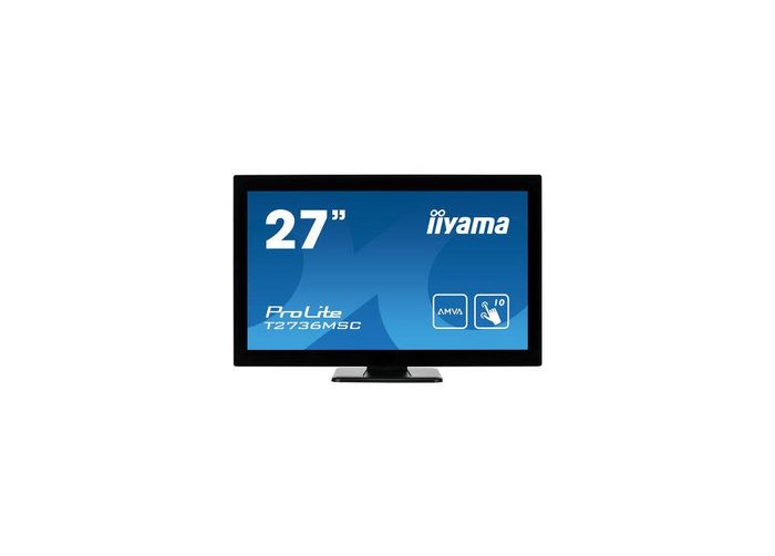Iiyama Iiyama Monitor ProLite T2736MSC-B1 LCD-Monitor (1.920 x 1.080 Pixel (16:9) 4 ms Reaktionszeit 75 Hz A-MVA Panel)