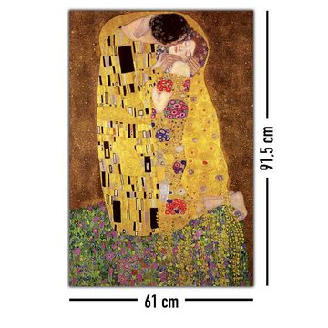 PYRAMID Poster Der Kuss Poster Gustav Klimt 61 x 91,5 cm