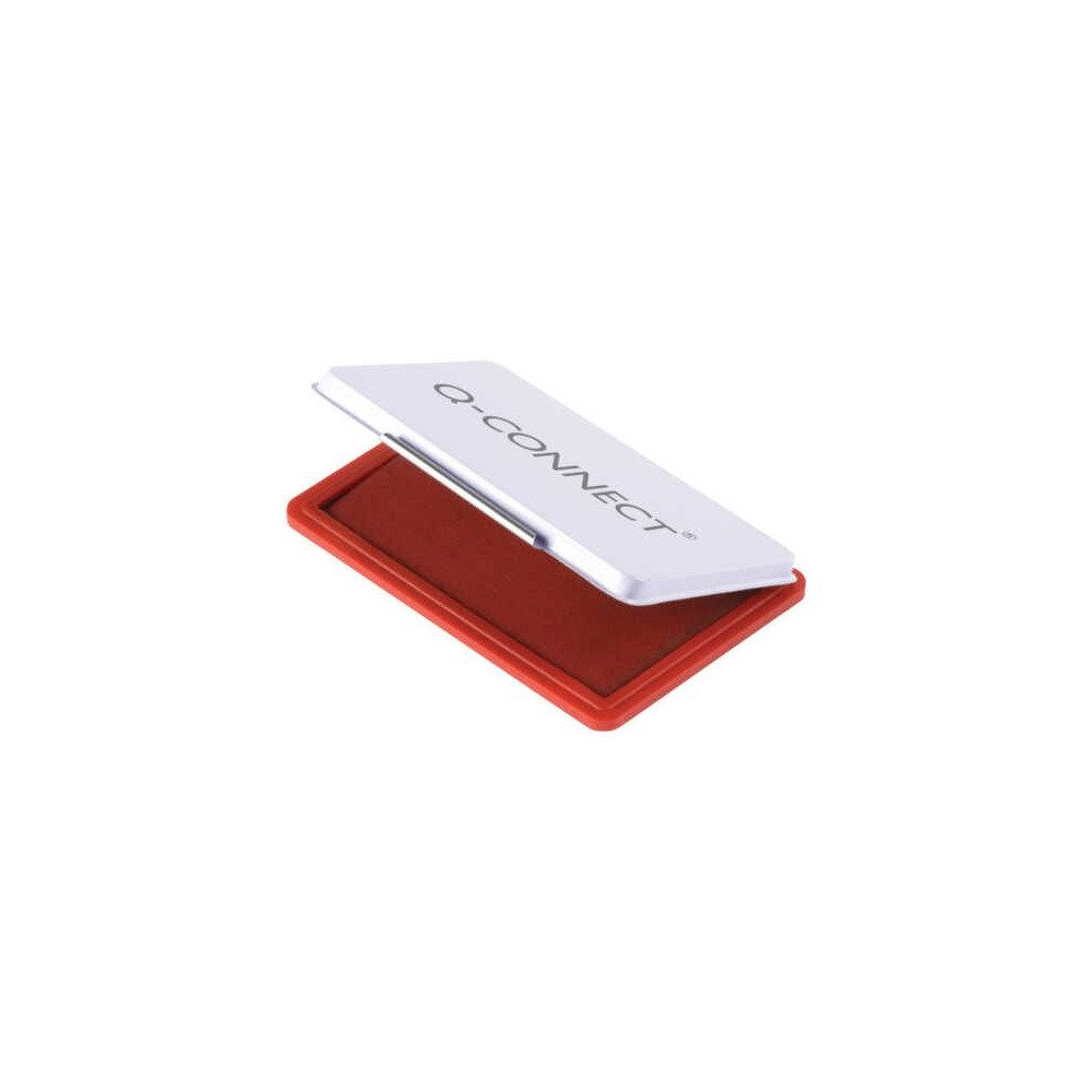 Q-Connect Stempel Q-CONNECT Stempelkissen rot 11,0 x 7,0 cm
