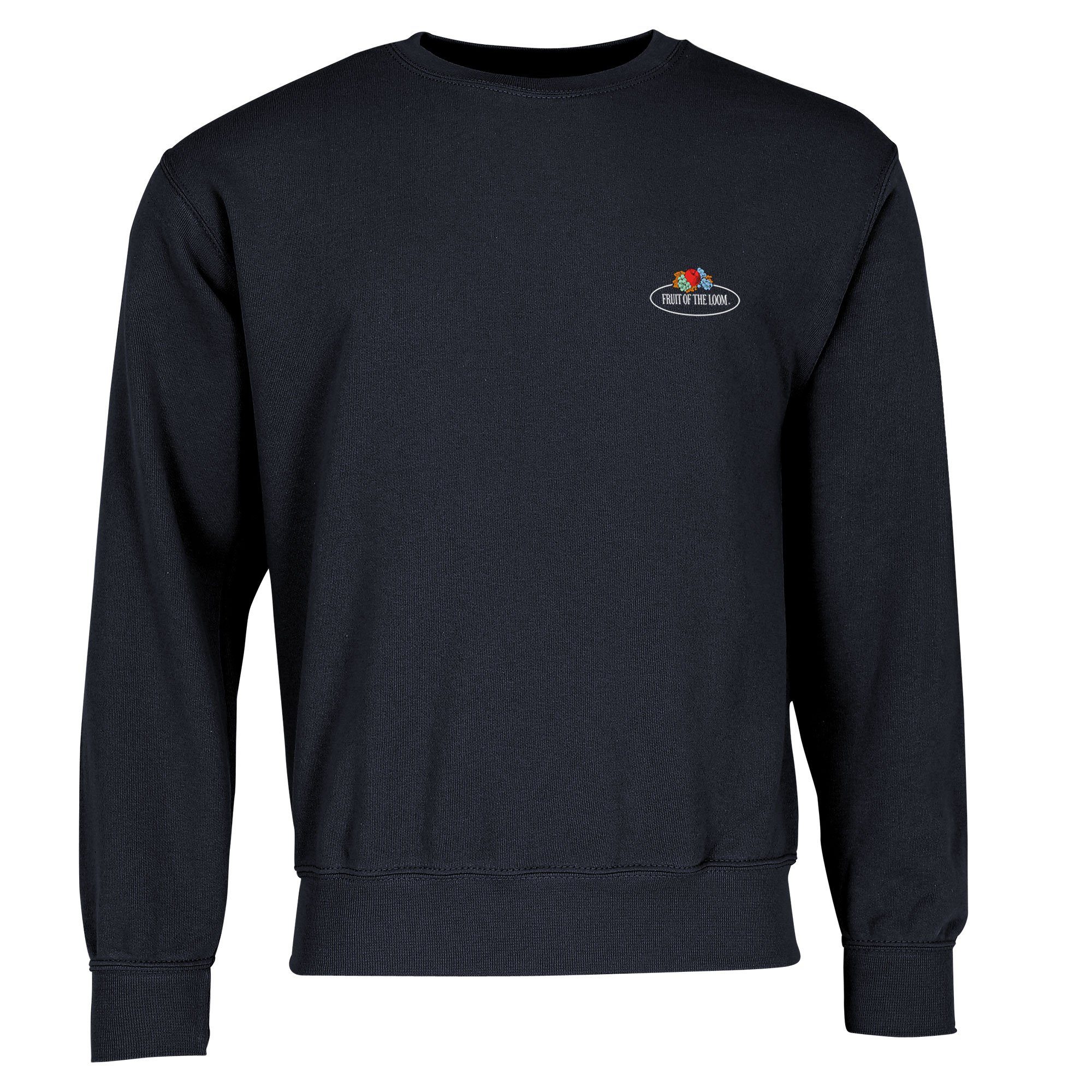 mit deep Loom Fruit the - Sweatshirt of Vintage-Logo Vintage-Logo Sweatshirt klein navy