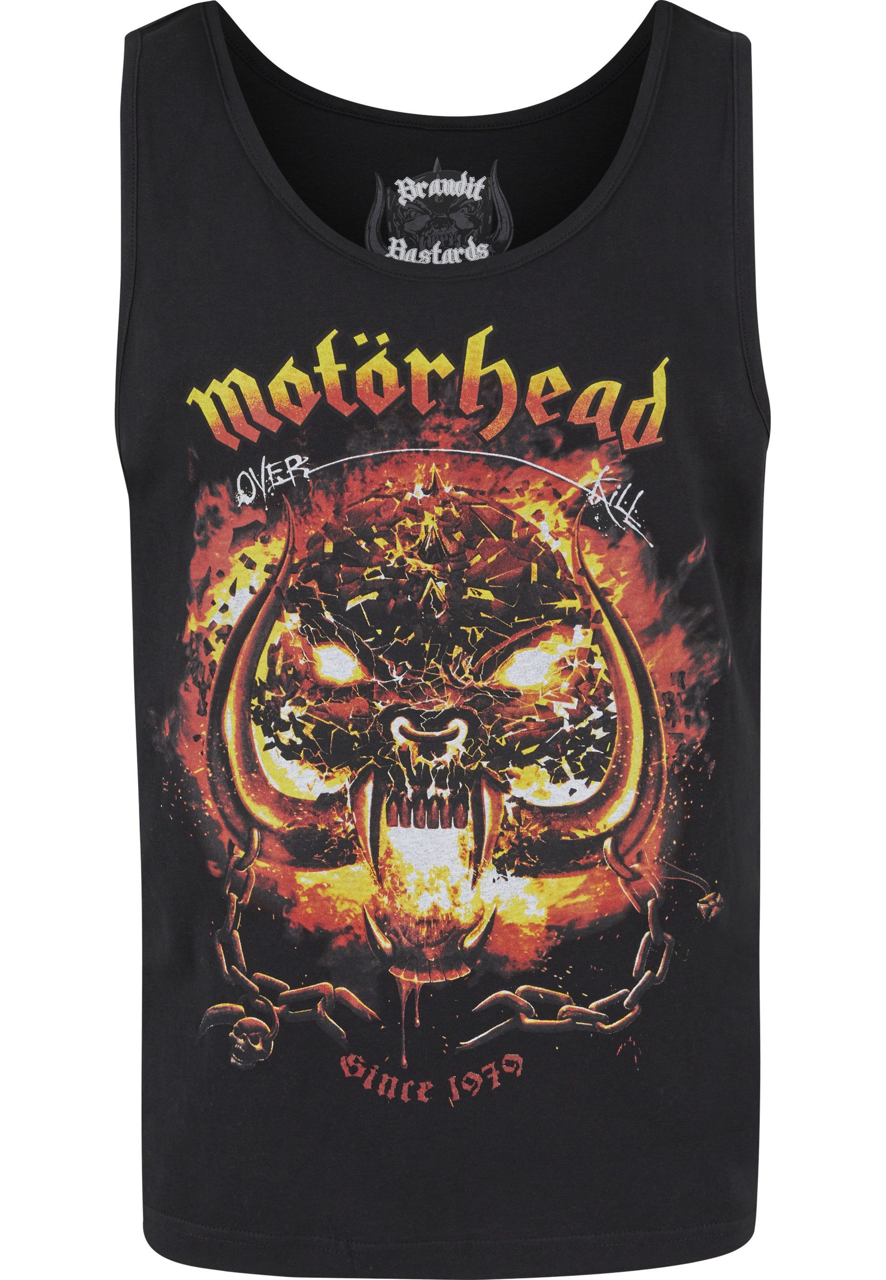 Brandit Tanktop Brandit Herren Motörhead MenTank Top Overkill (1-tlg)