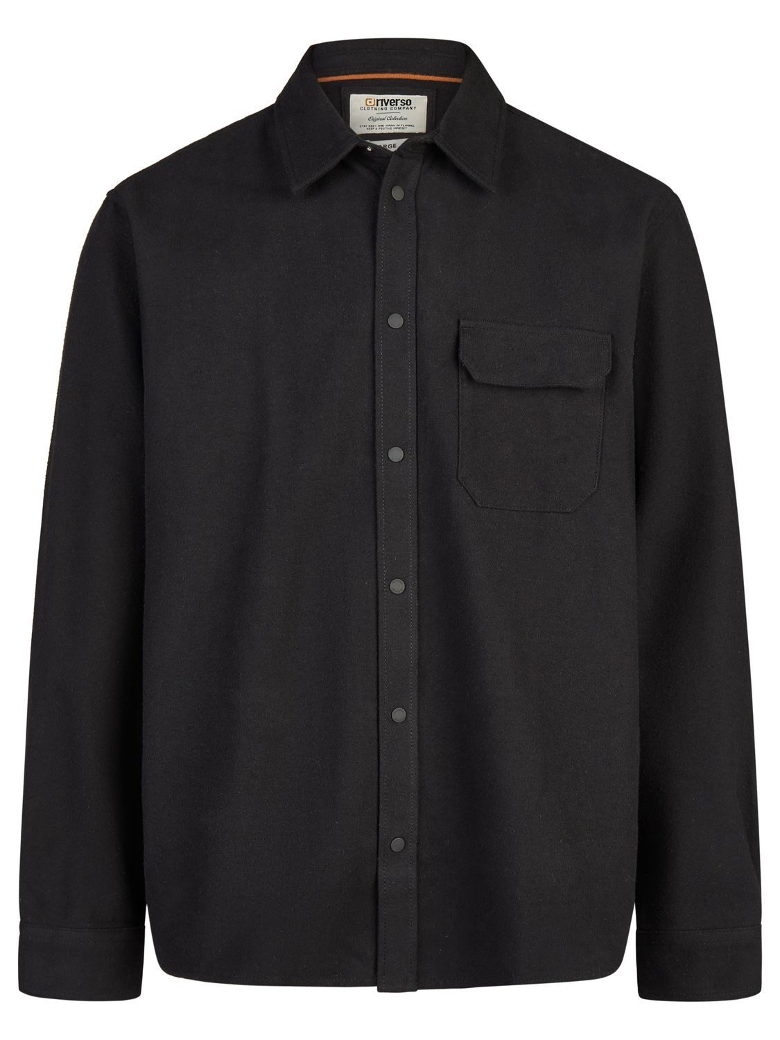 riverso Langarmhemd Herren Overshirt RIVVincent Regular Fit (1-tlg)